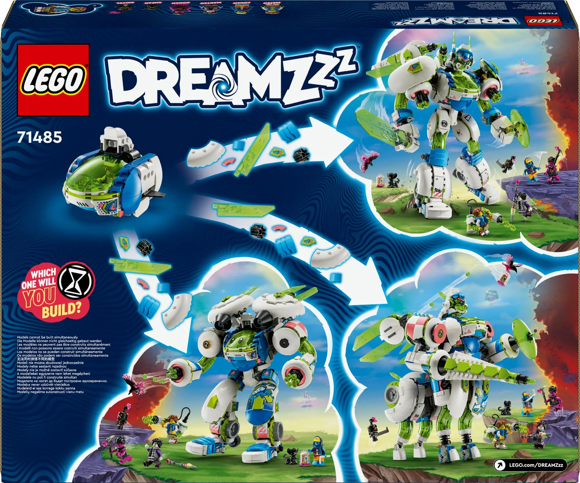 LEGO 71485 DREAMZzz Mateo and Z-Blob the Knight Mech