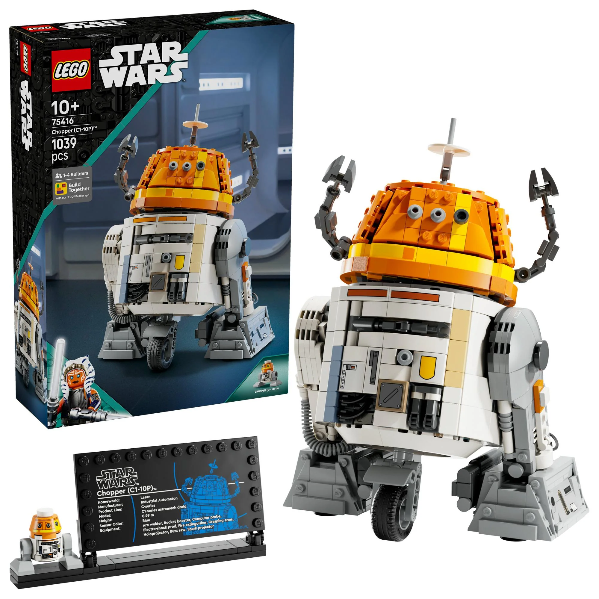 LEGO 75416 Star Wars Astromech Droid Chopper (C1-10P)