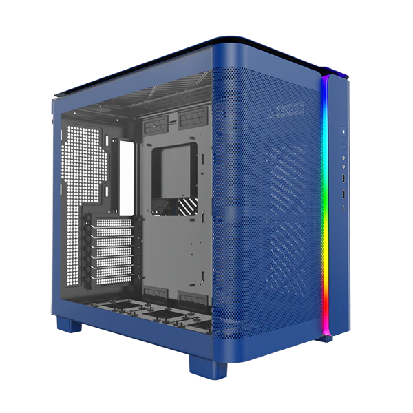 Montech King 95 Blå -  curved glas