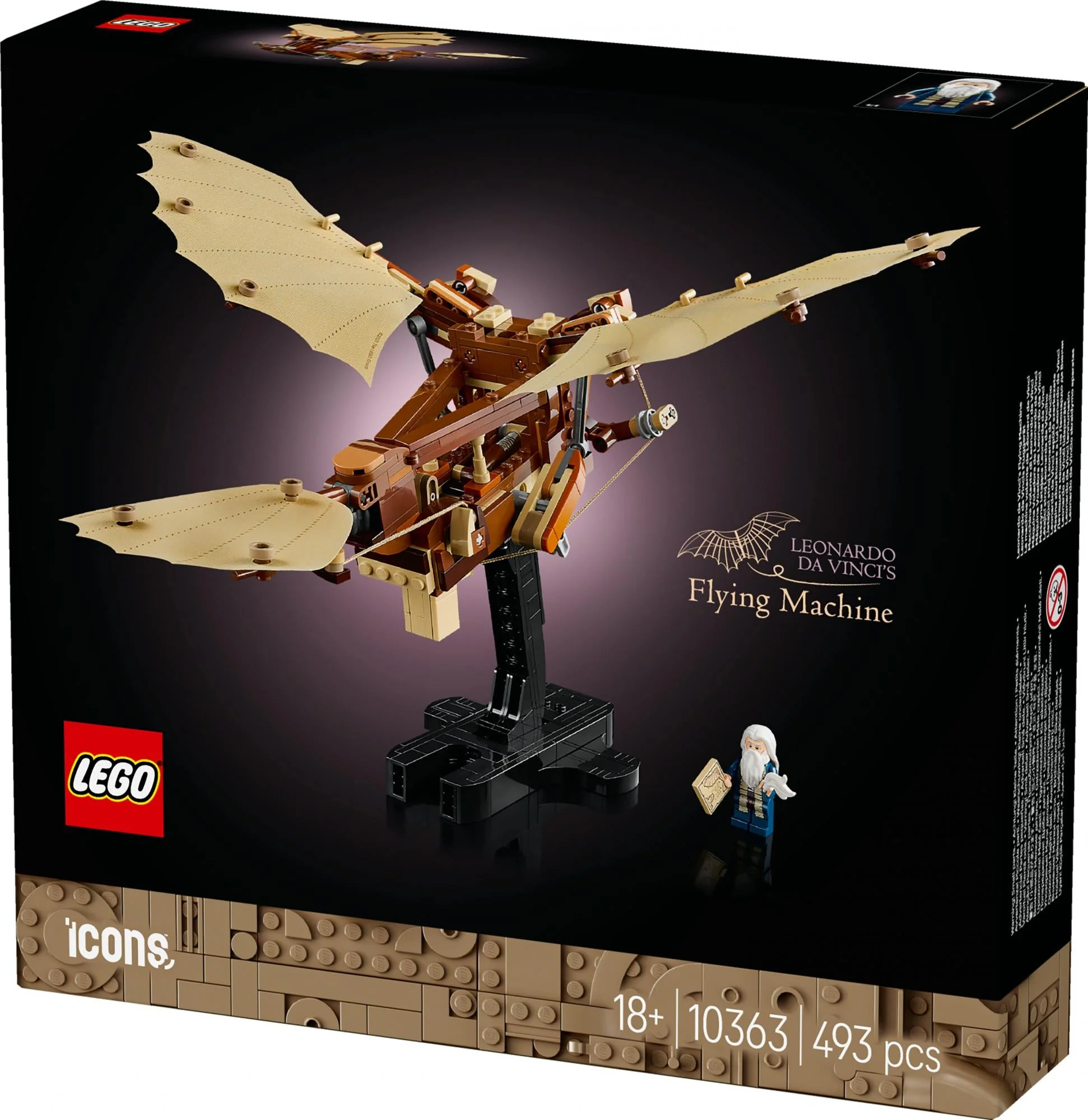LEGO 10363 Icons Leonardo da Vinci's Flying Machine