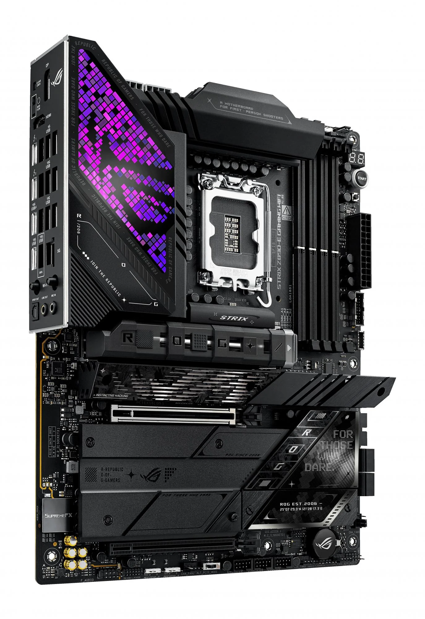 ASUS ROG STRIX Z890-E GAMING WIFI ATX LGA1851 sokkel Intel Z890