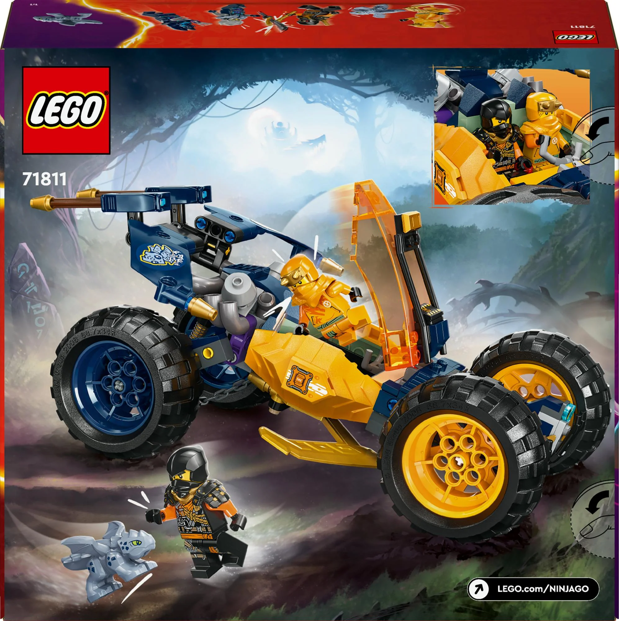 LEGO 71811 Ninjago Arin's Ninja Off-Road Buggy