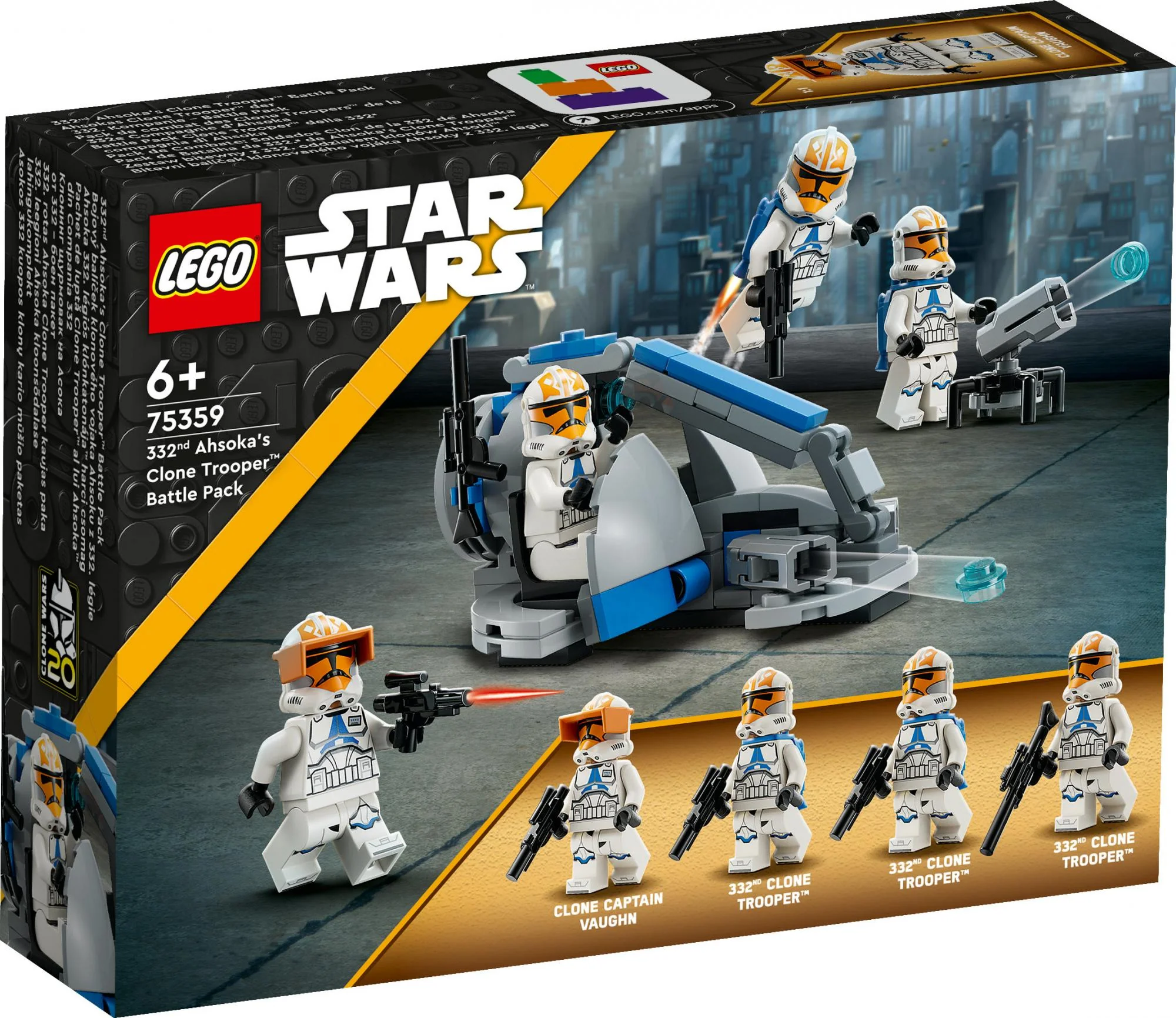 LEGO Star Wars - 332nd Ahsoka's Clone Trooper™ Battle Pack (75359)