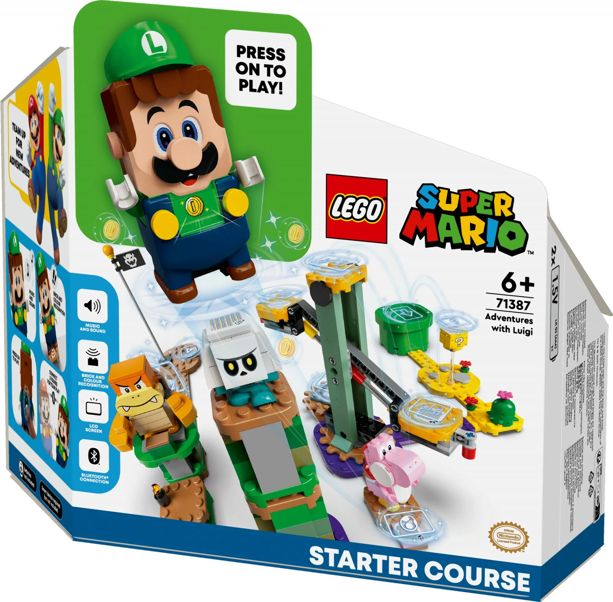 LEGO Super Mario - Adventure with Luigi runway (71387)