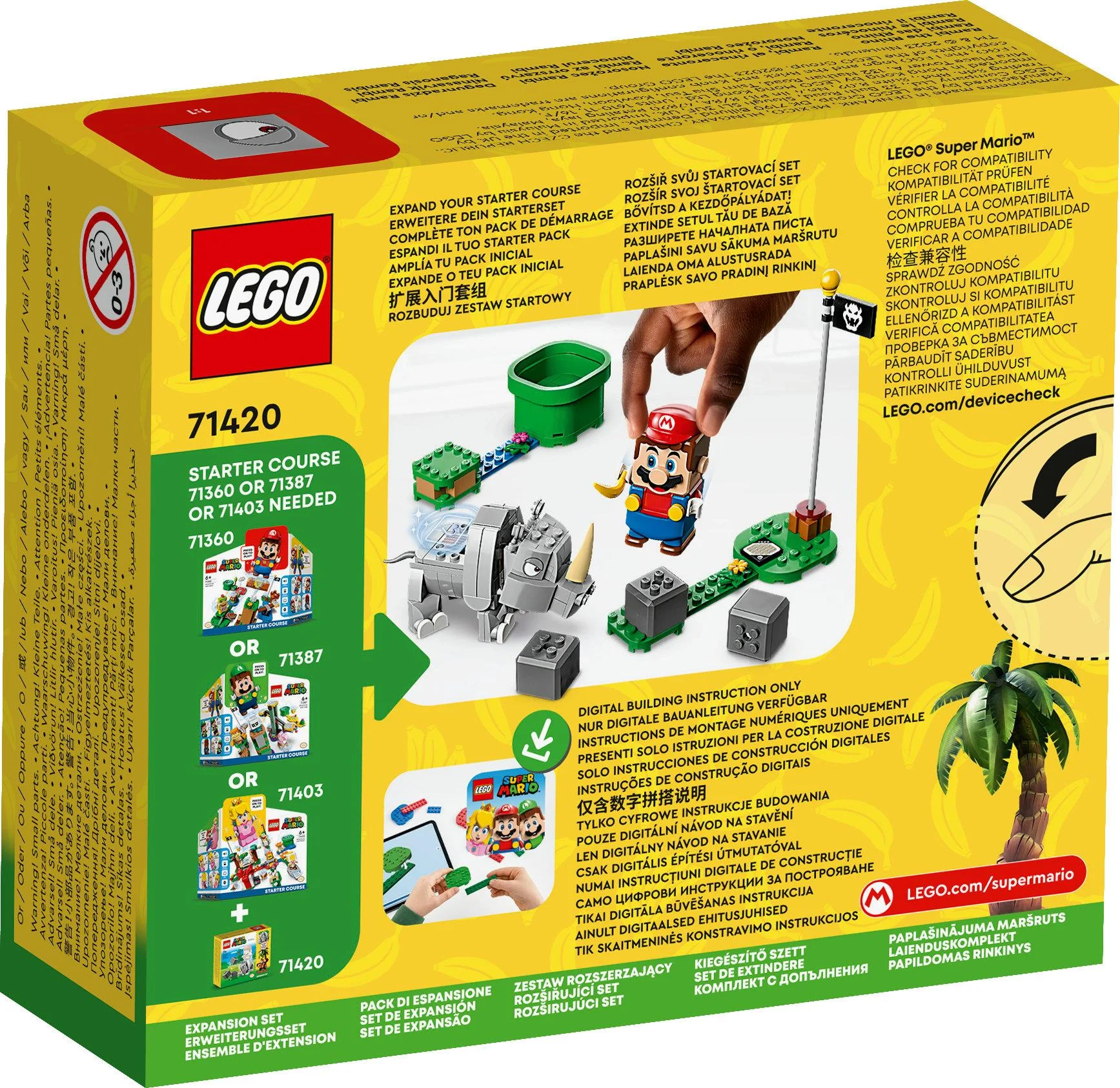 LEGO Super Mario - Rambi the Rhino Expansion Set (71420)