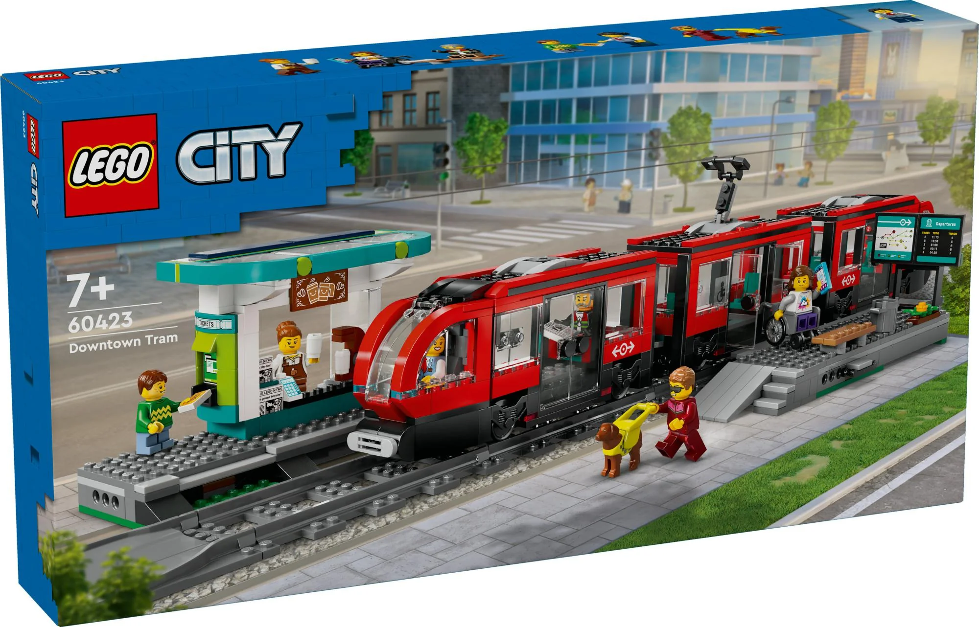 LEGO 60423 City Tram with Stop