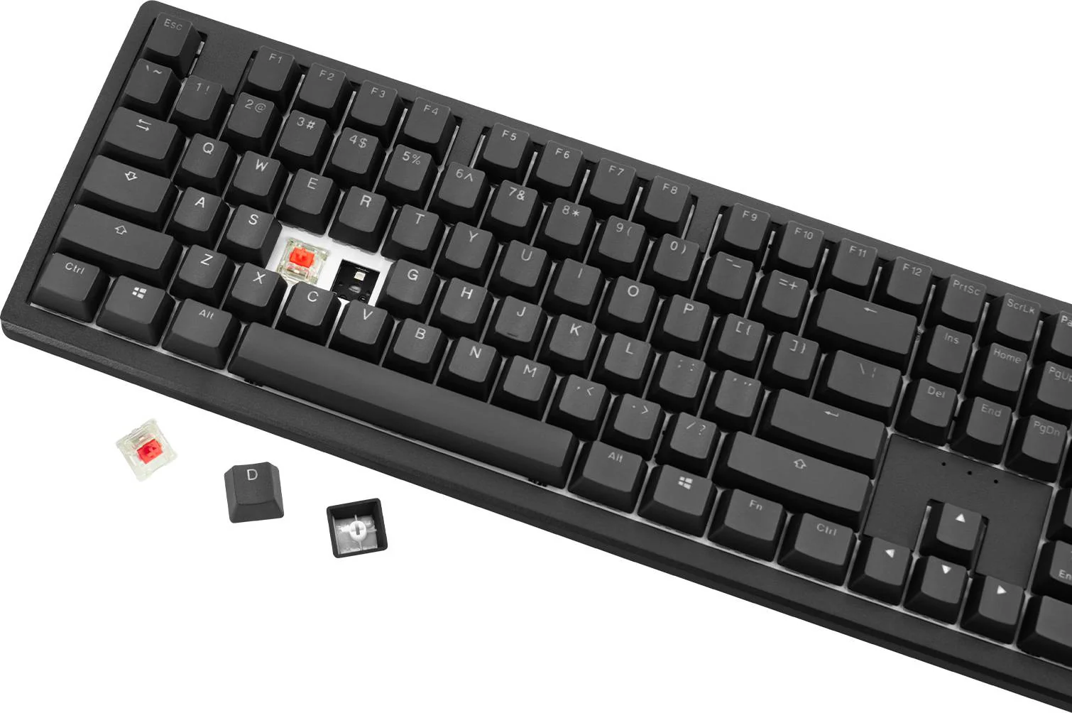 Ducky Zero - Classic - Cherry Brown - RGB - Trådløs