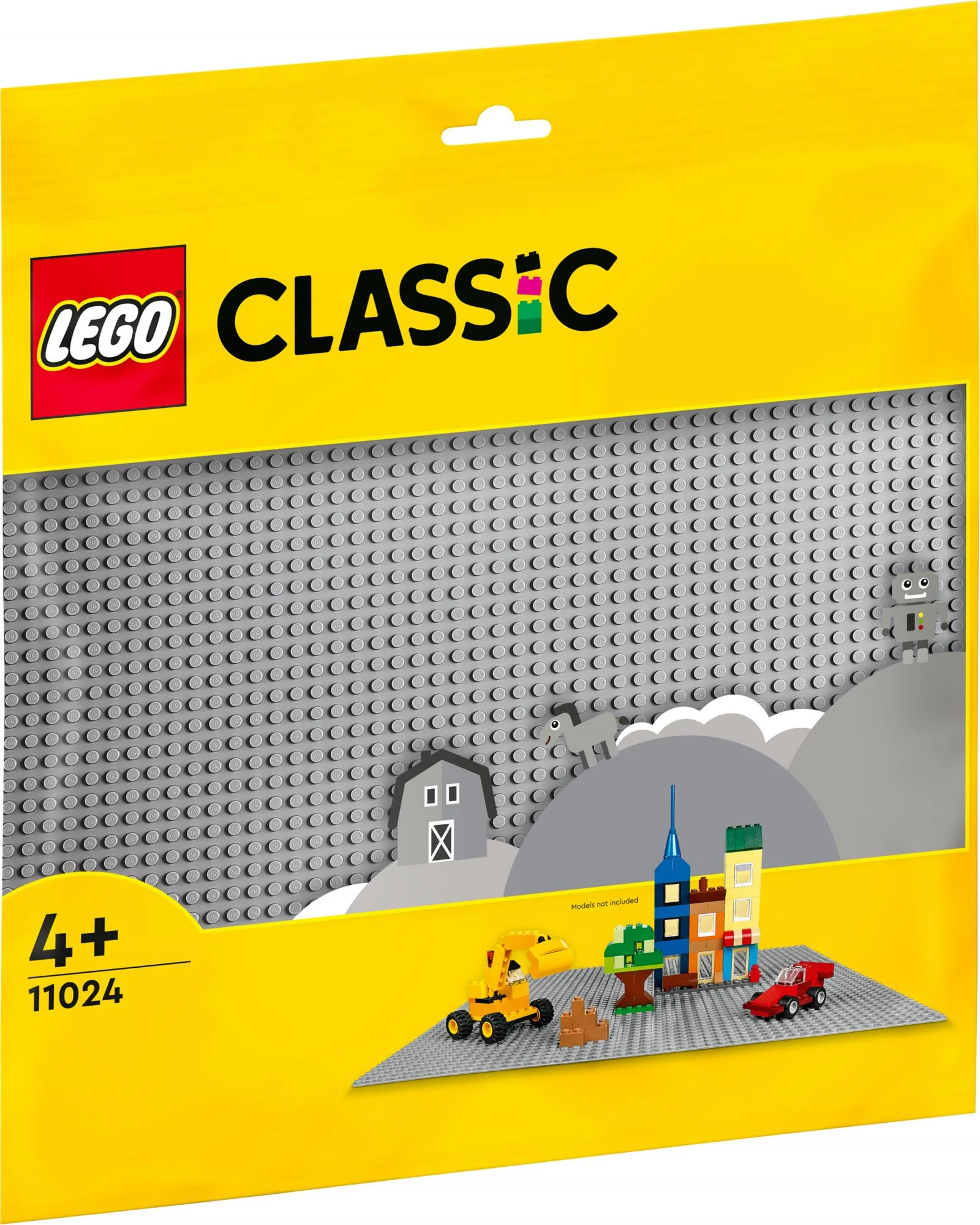 LEGO Classic - Grå Basisplade (11024)