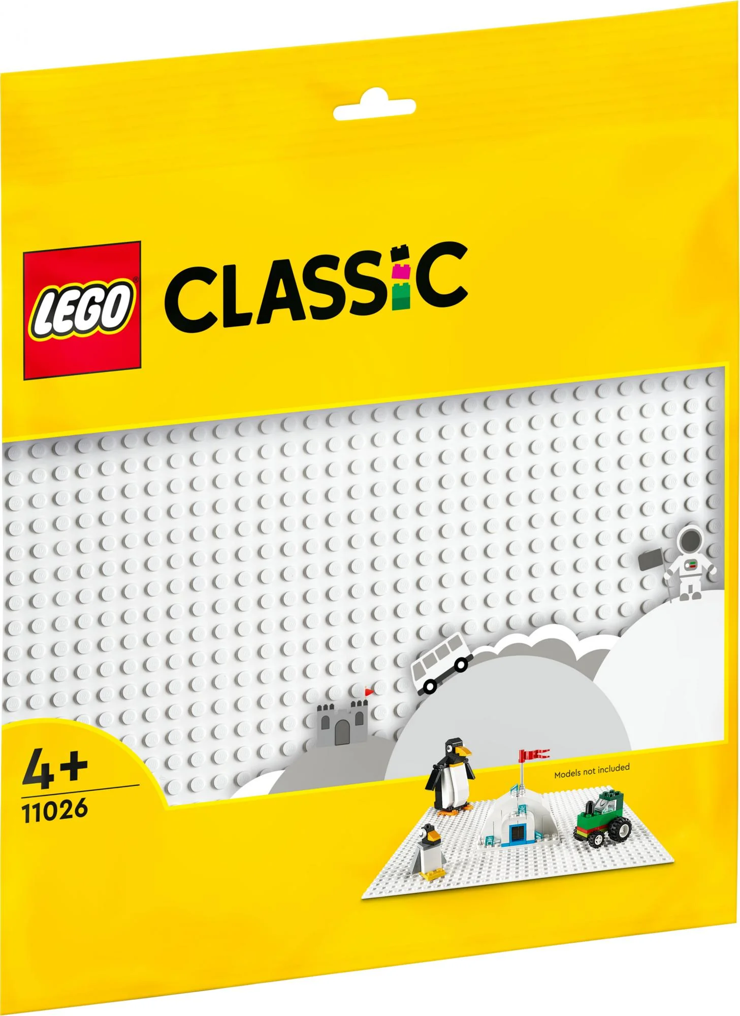 LEGO Classic - Hvid Basisplade (11026)