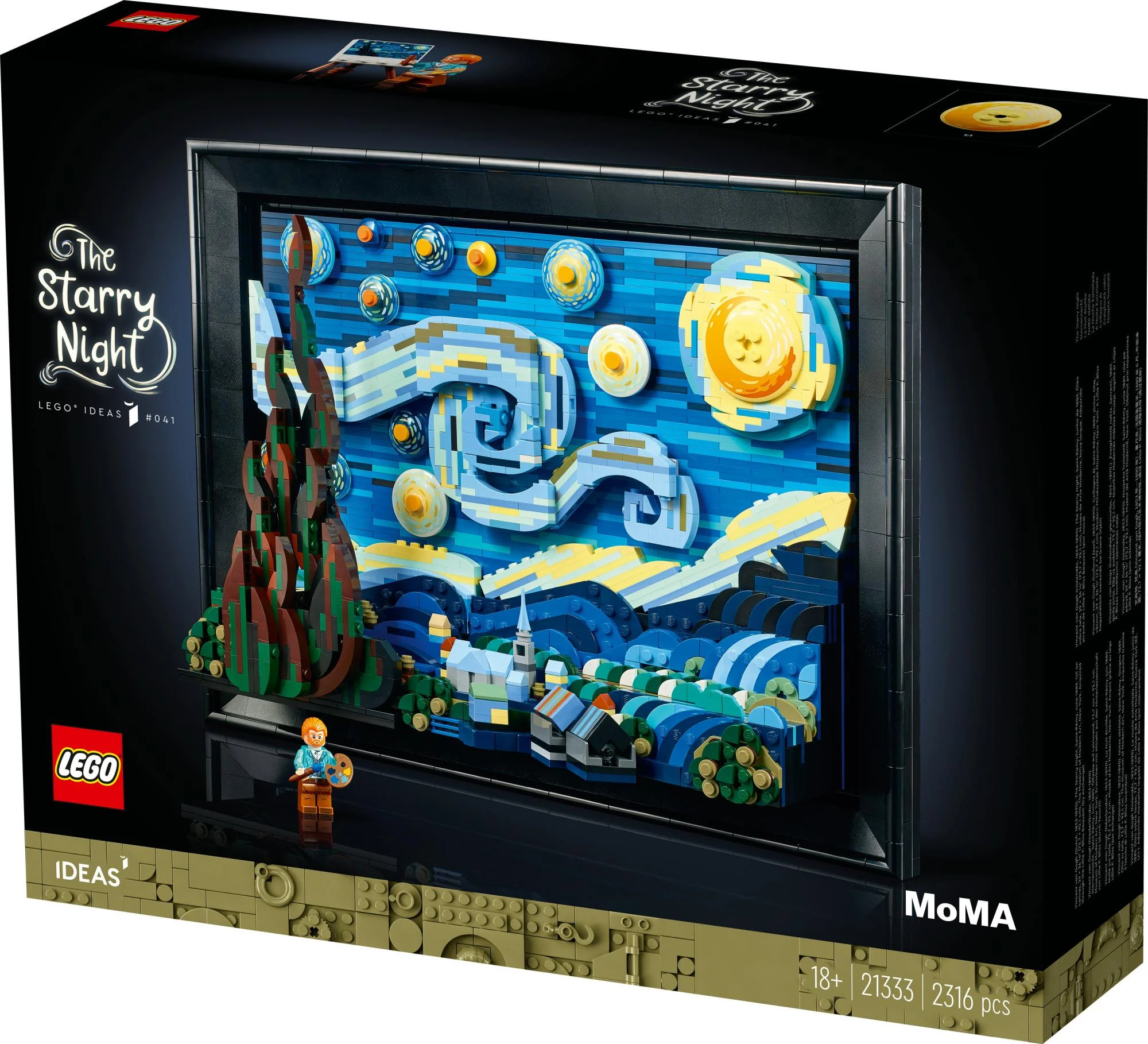LEGO 21333 Ideas Vincent van Gogh - Starry Night