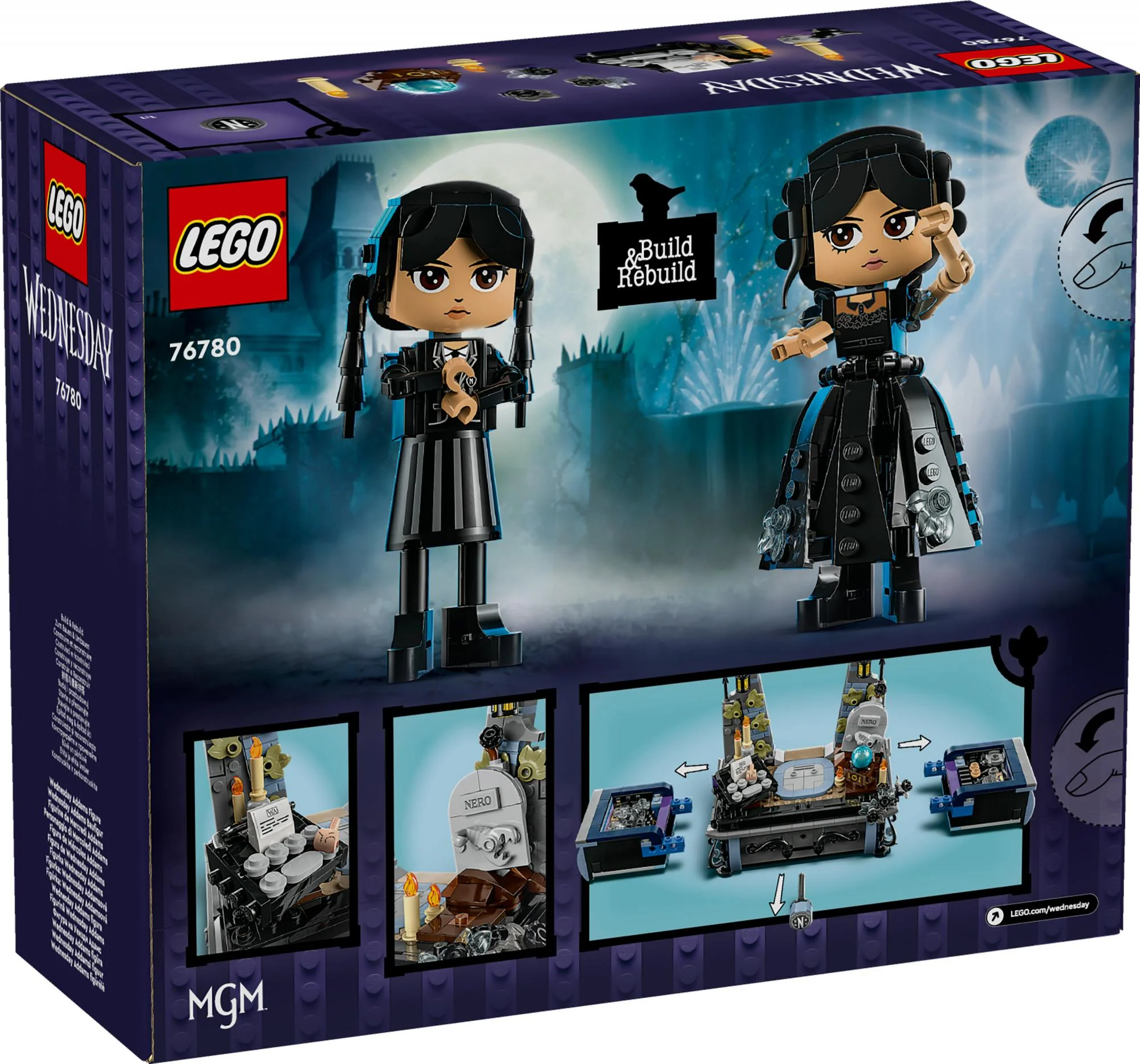 LEGO 76780 Wednesday - Wednesday Addams