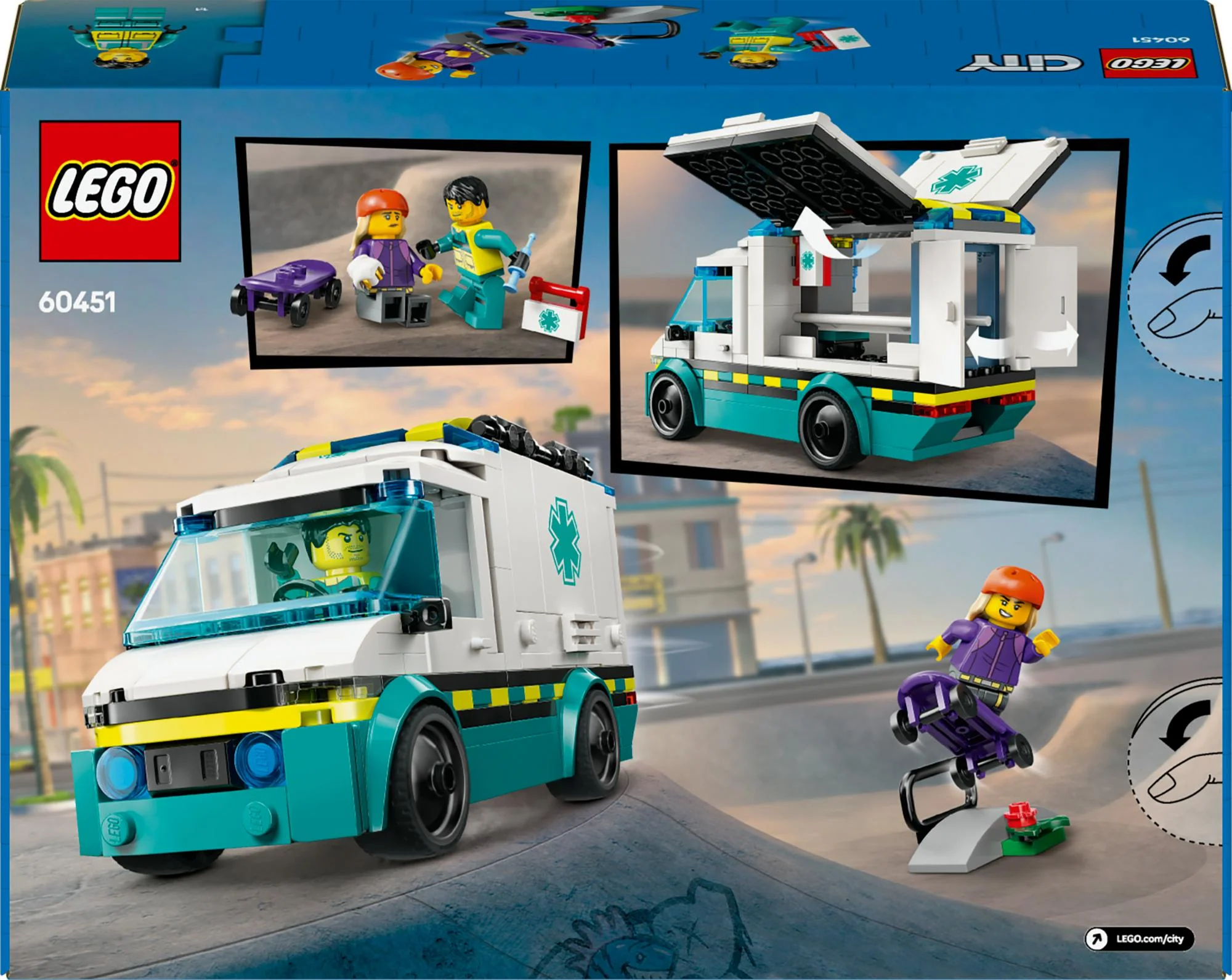 LEGO 60451 City Ambulance
