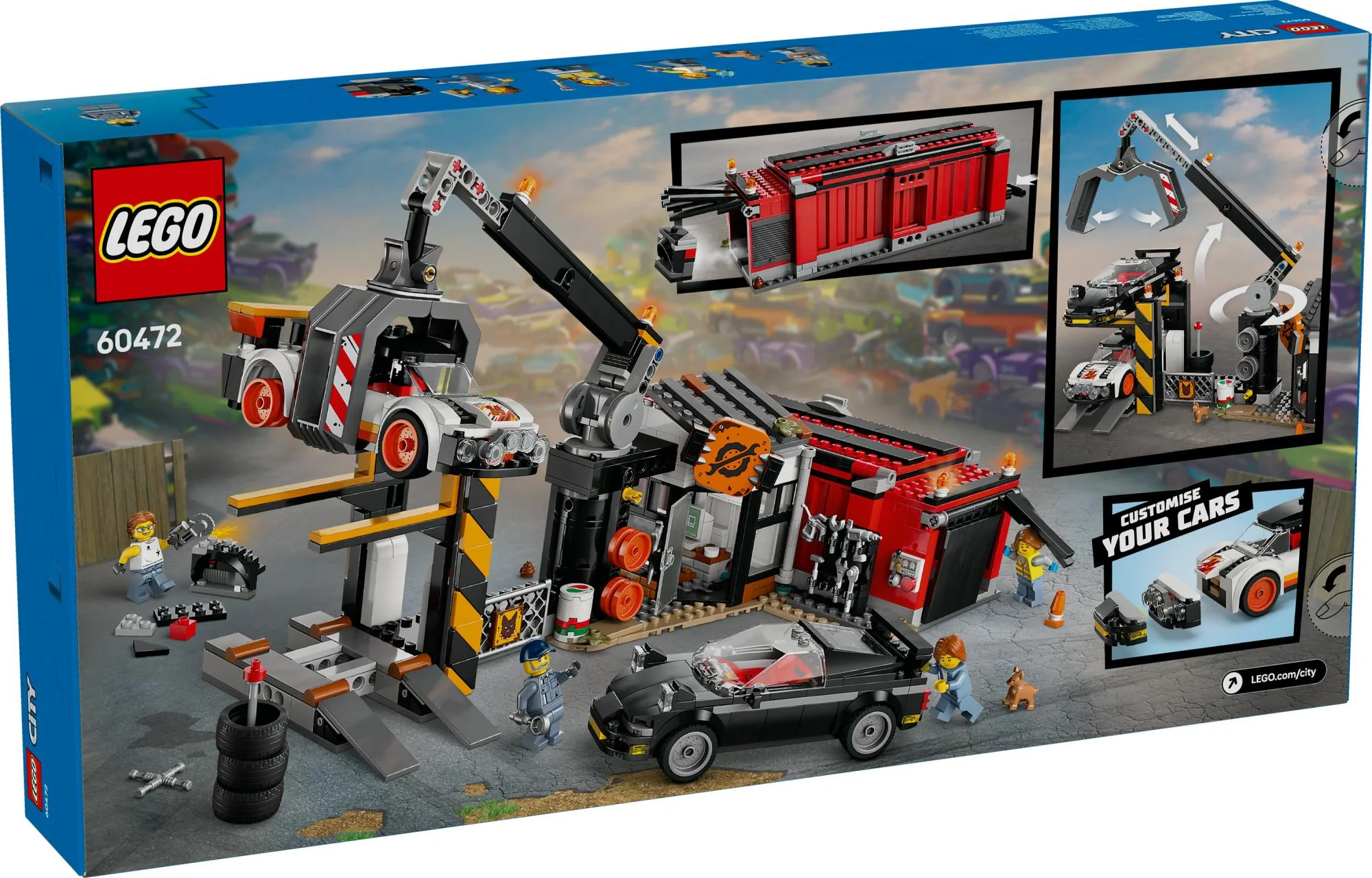LEGO 60472 City Junkyard with Cars
