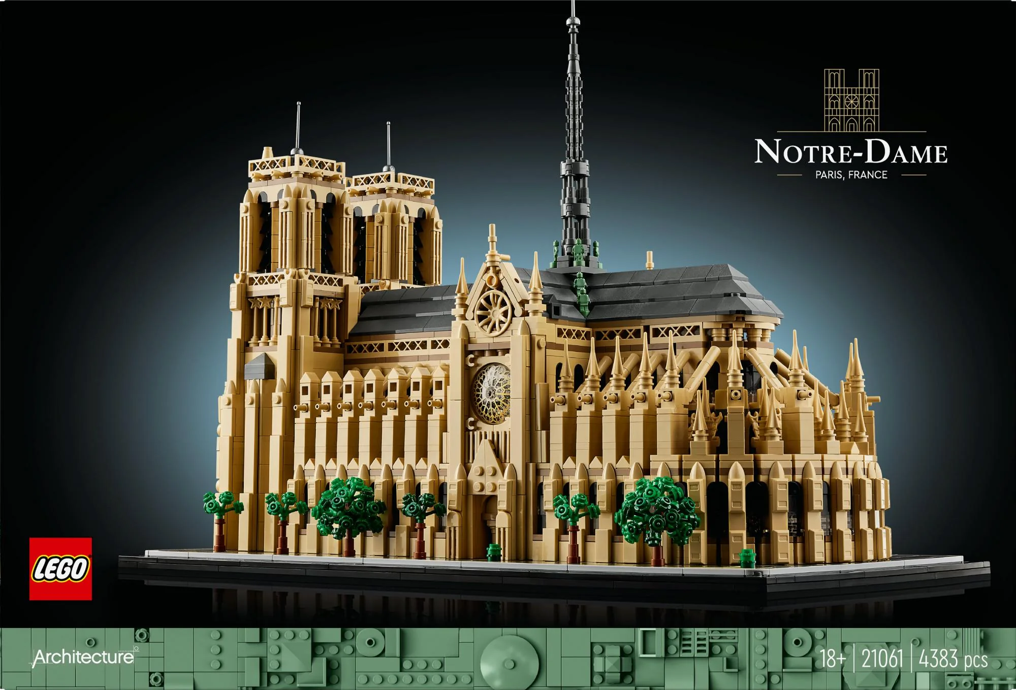 LEGO Architecture: Notre-Dame de Paris (21061)