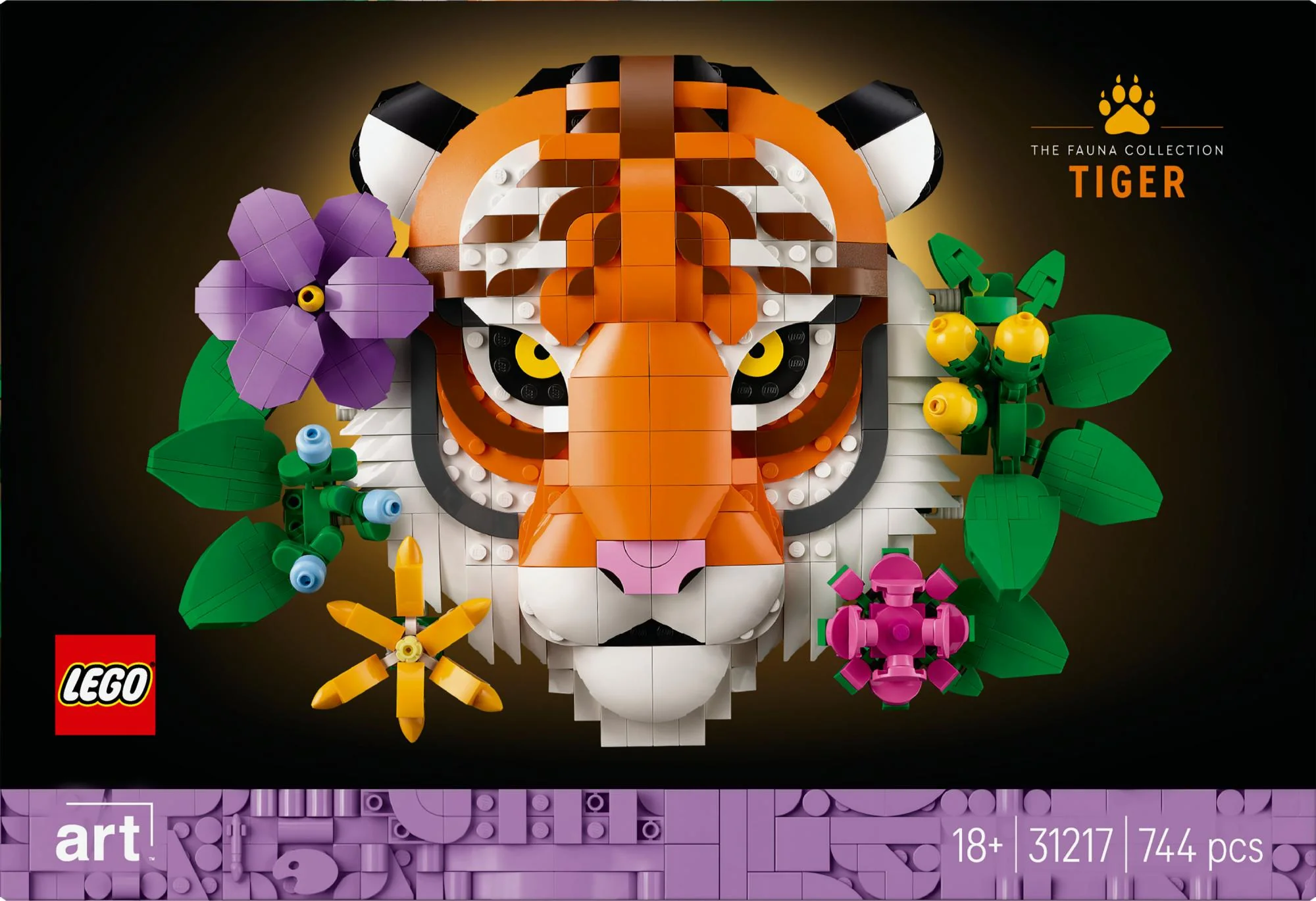 LEGO 31217 Art Fauna Collection - Tiger