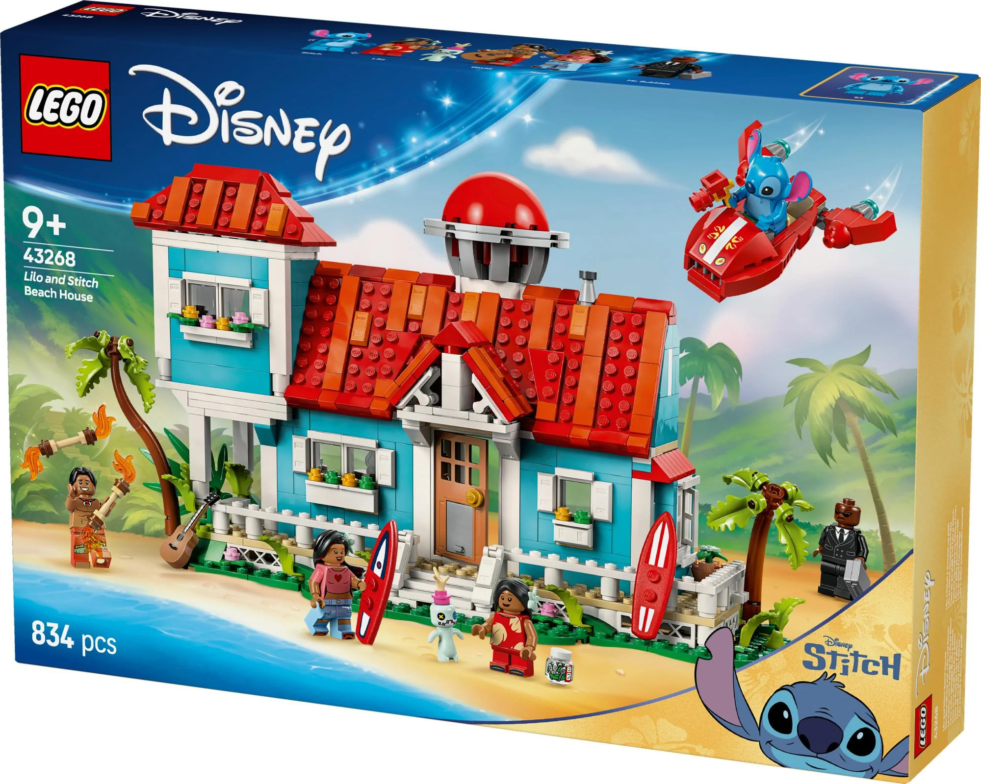 LEGO 43268 Disney Classic The Beach House from Lilo and Stitch