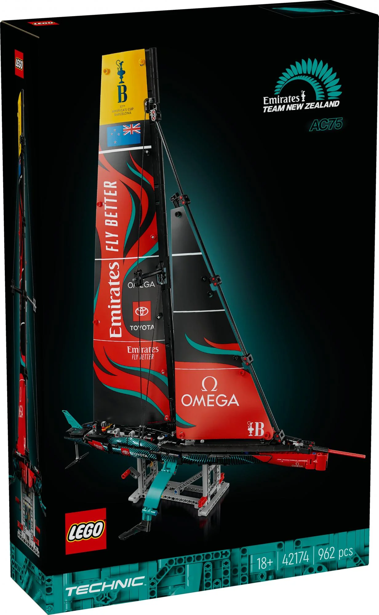LEGO 42174 Technic Emirates Team New Zealand AC75 Racing Yacht