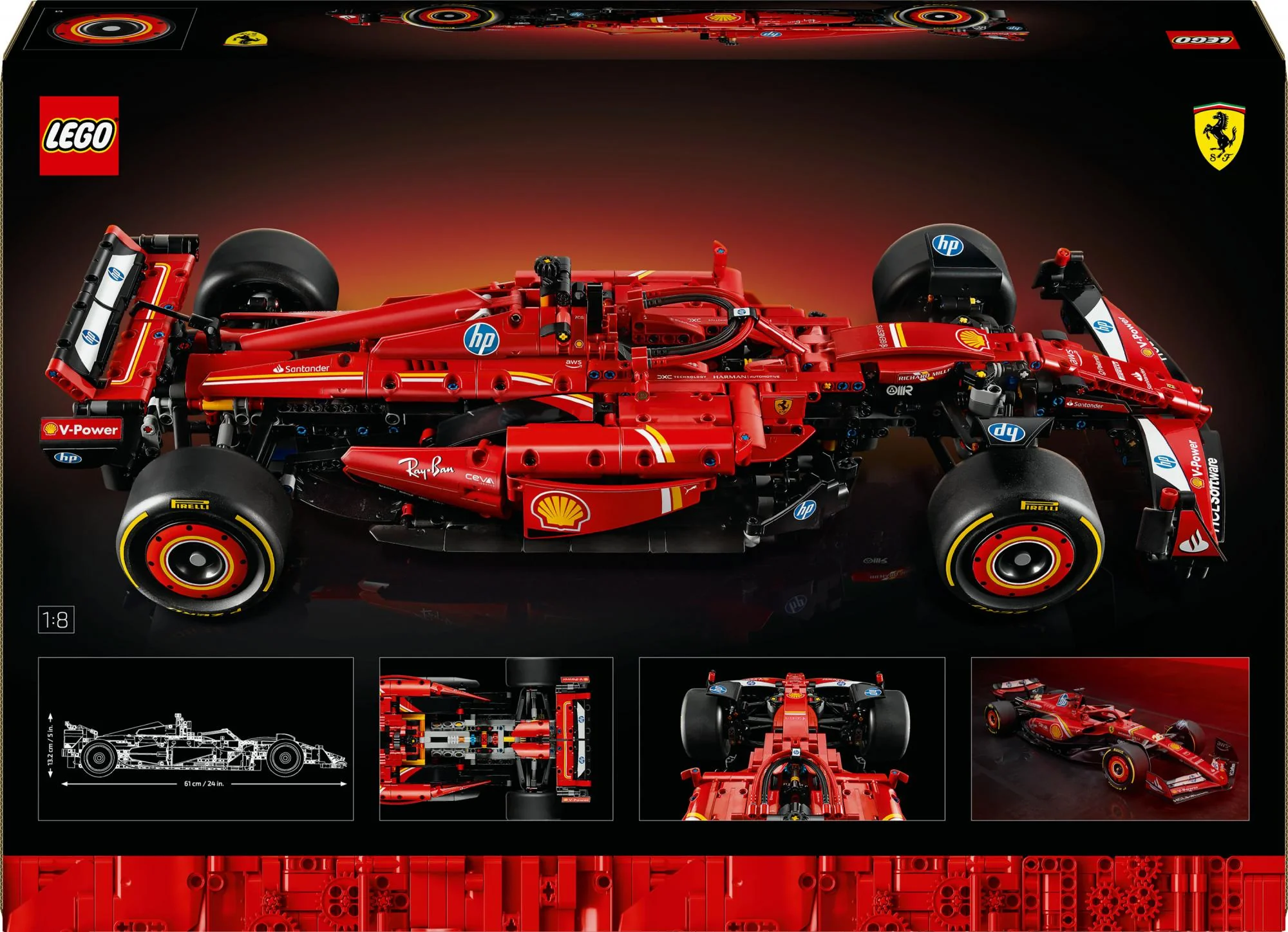LEGO 42207 Technic Ferrari SF-24 F1 Racing Car