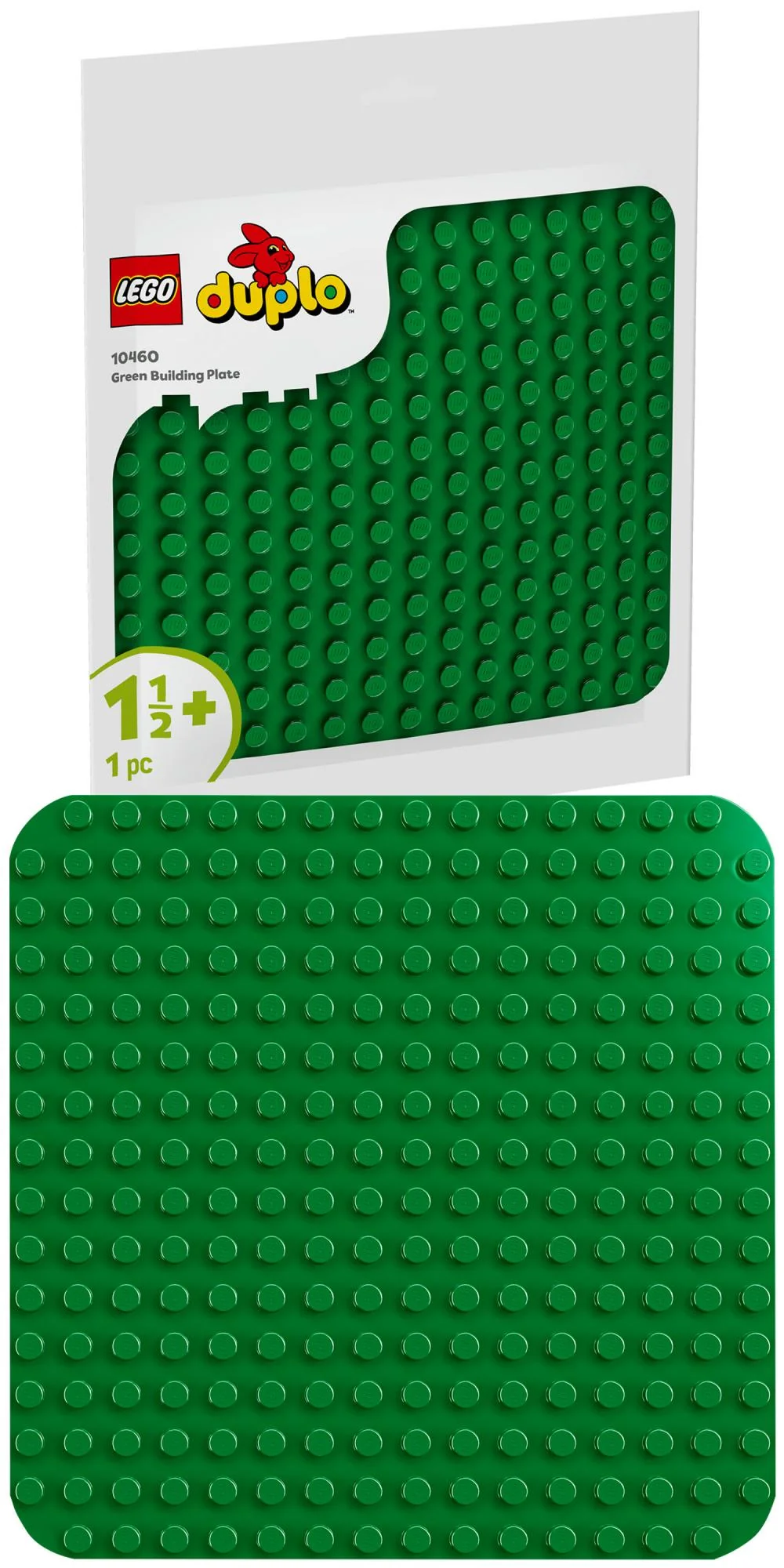 LEGO 10460 DUPLO building plate in green
