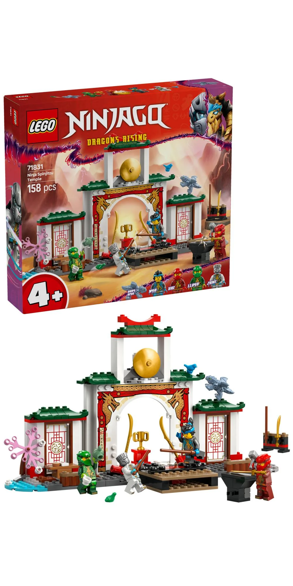 LEGO 71831 Ninjago Spinjitzu Ninja Temple