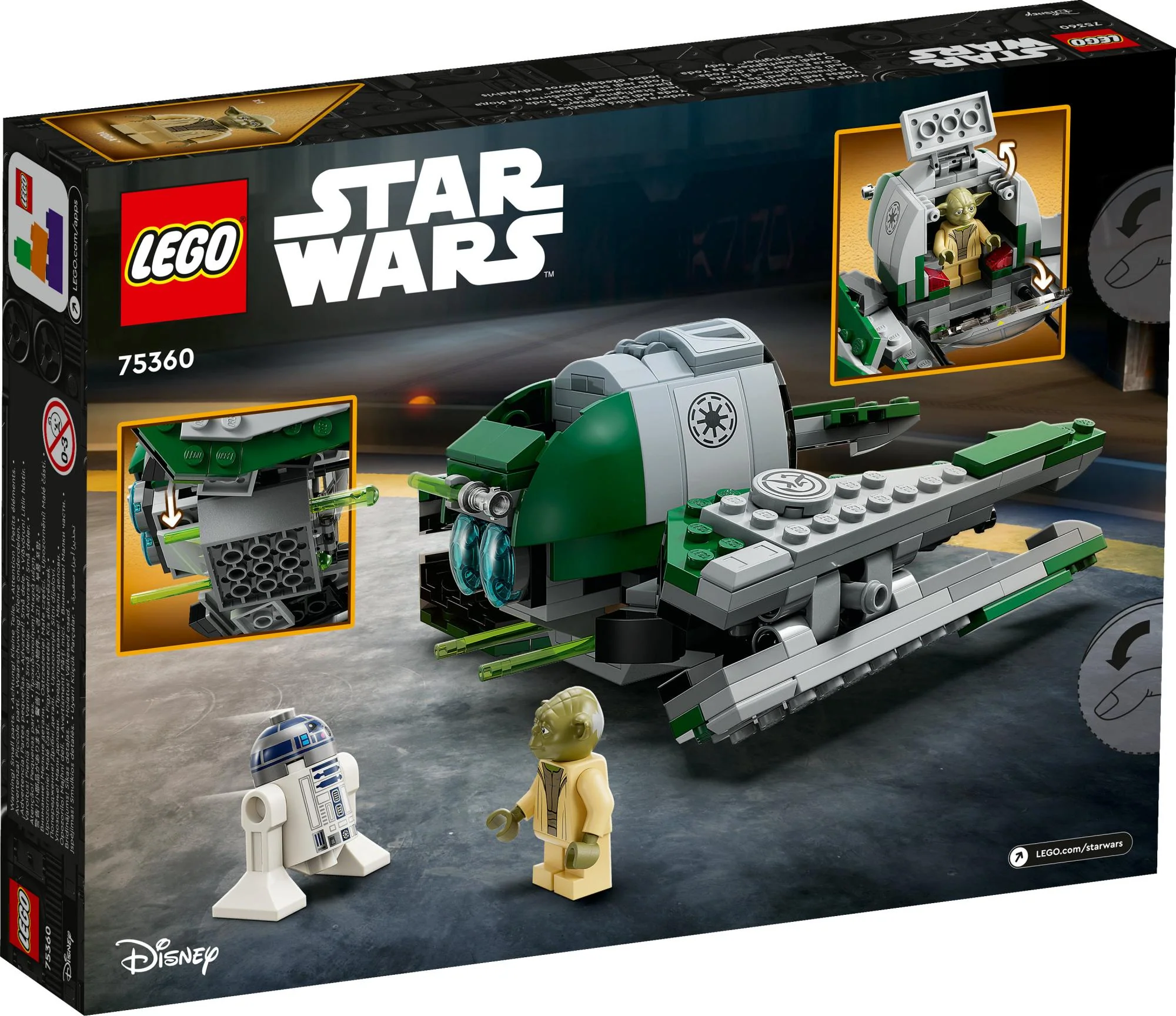 LEGO Star Wars - Yoda's Jedi Starfighter™ (75360)