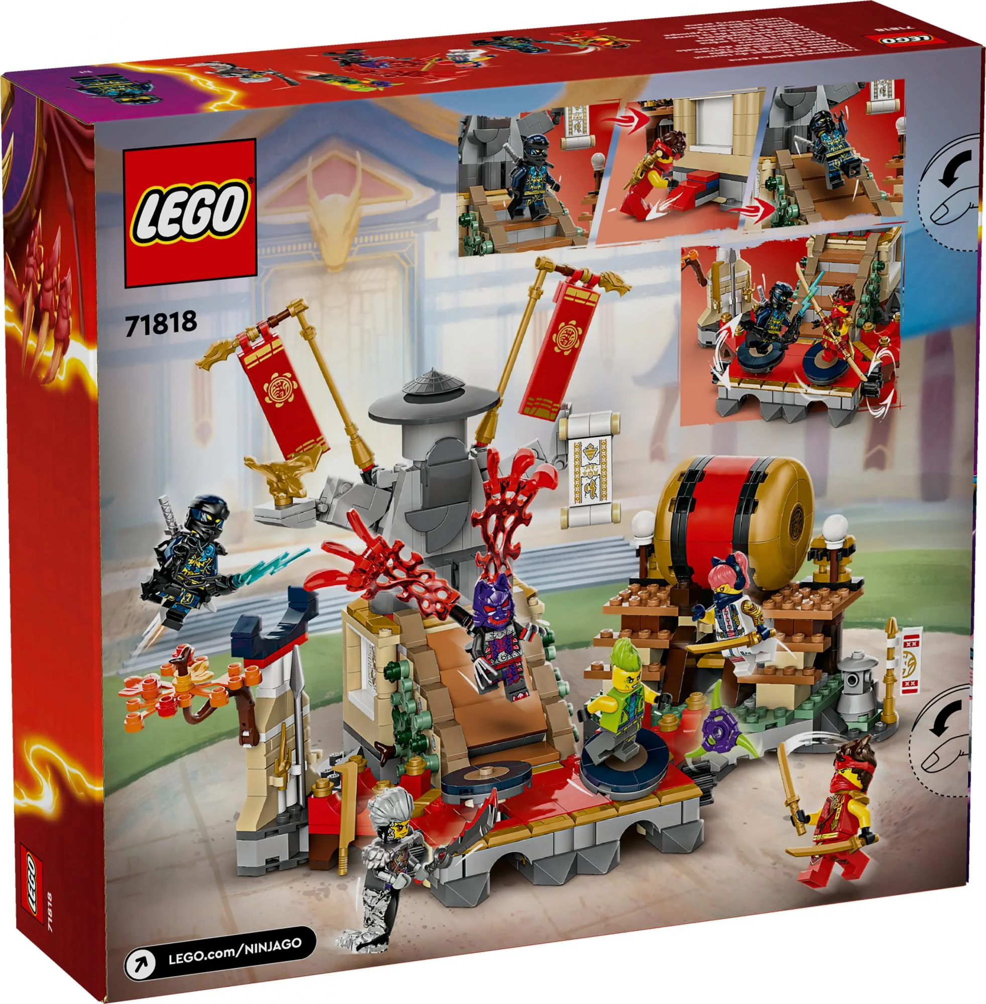 LEGO 71818 Ninjago Tournament Arena
