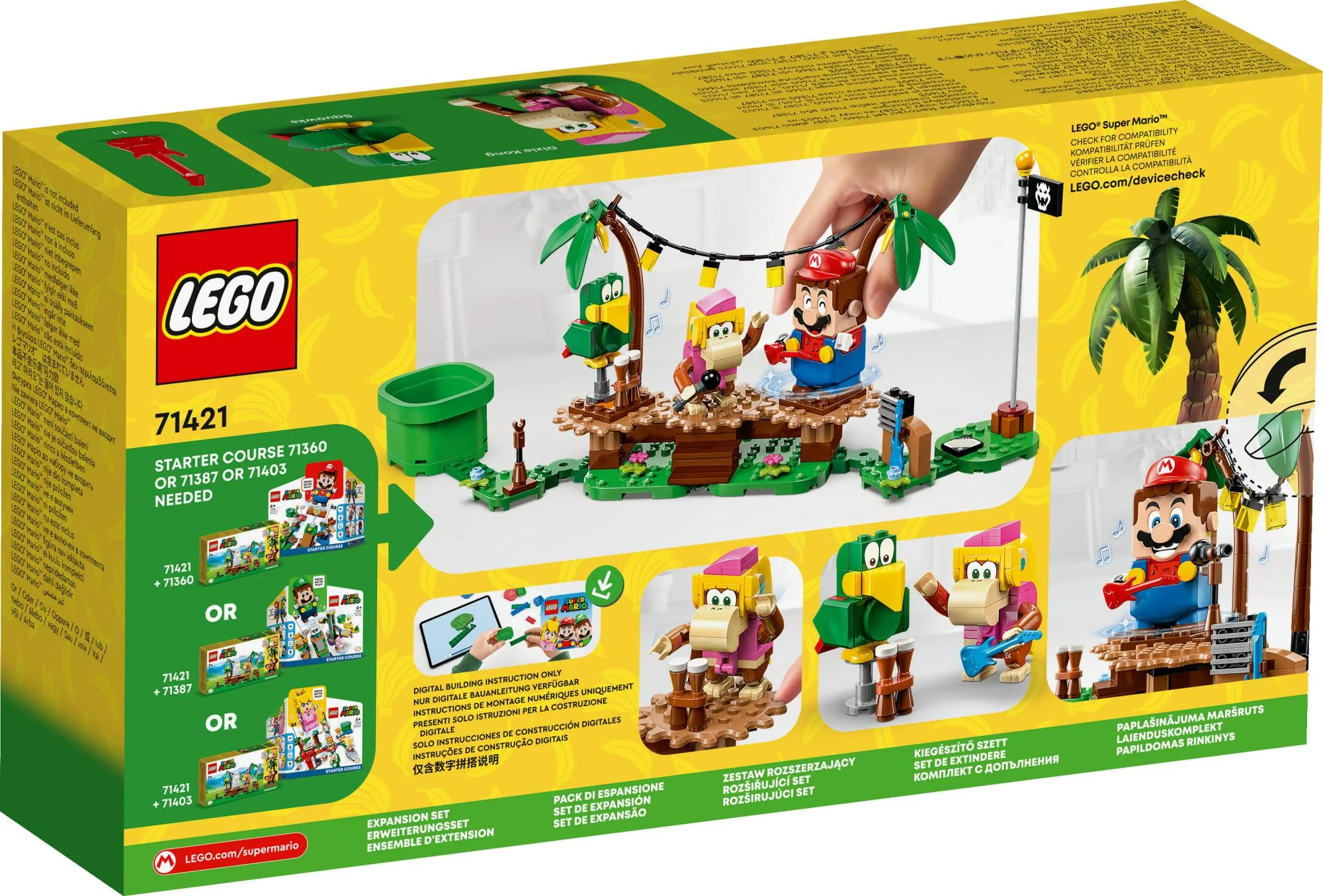 LEGO Super Mario - Dixie Kong's Jungle Jam Expansion Set (71421)
