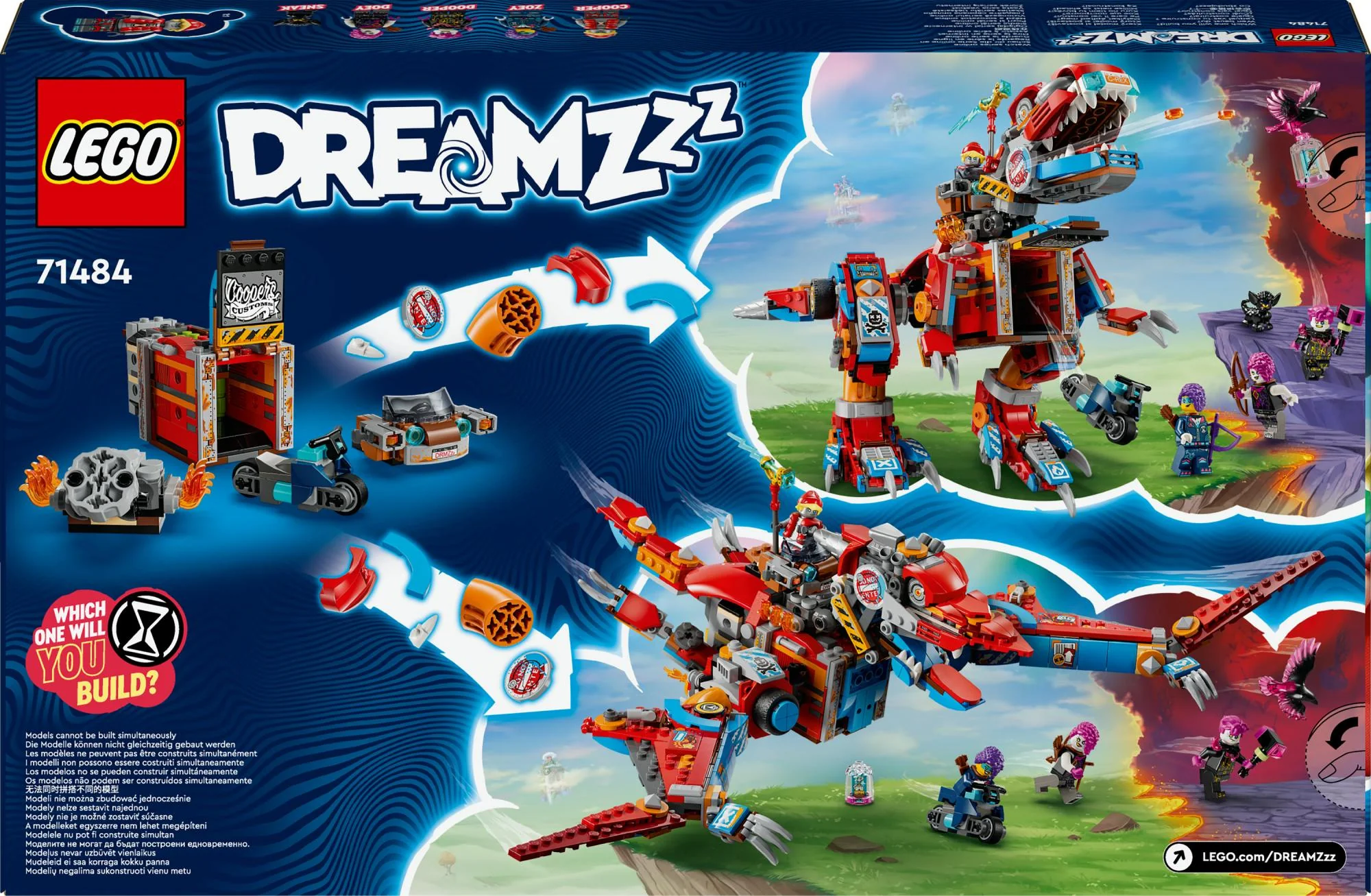 LEGO 71484 DREAMZzz Cooper's Dino-Mech C-Rex