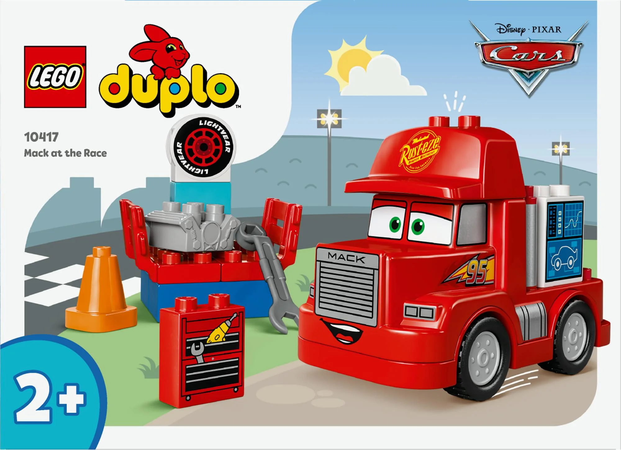LEGO 10417 DUPLO Disney Mack Racing (red)
