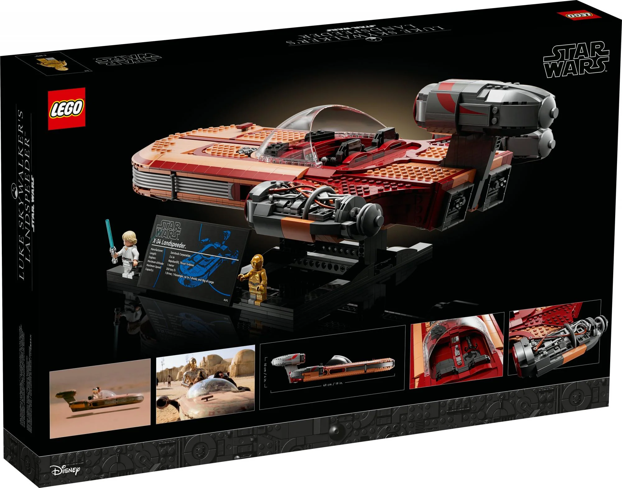 LEGO Star Wars - Luke Skywalker's Landspeeder (75341.)