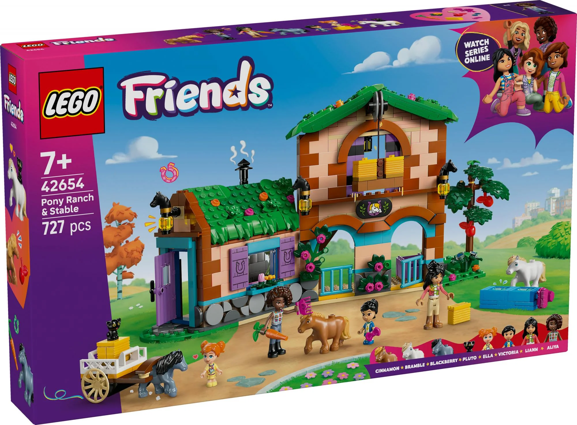 LEGO 42654 Friends Pony Farm & Stable