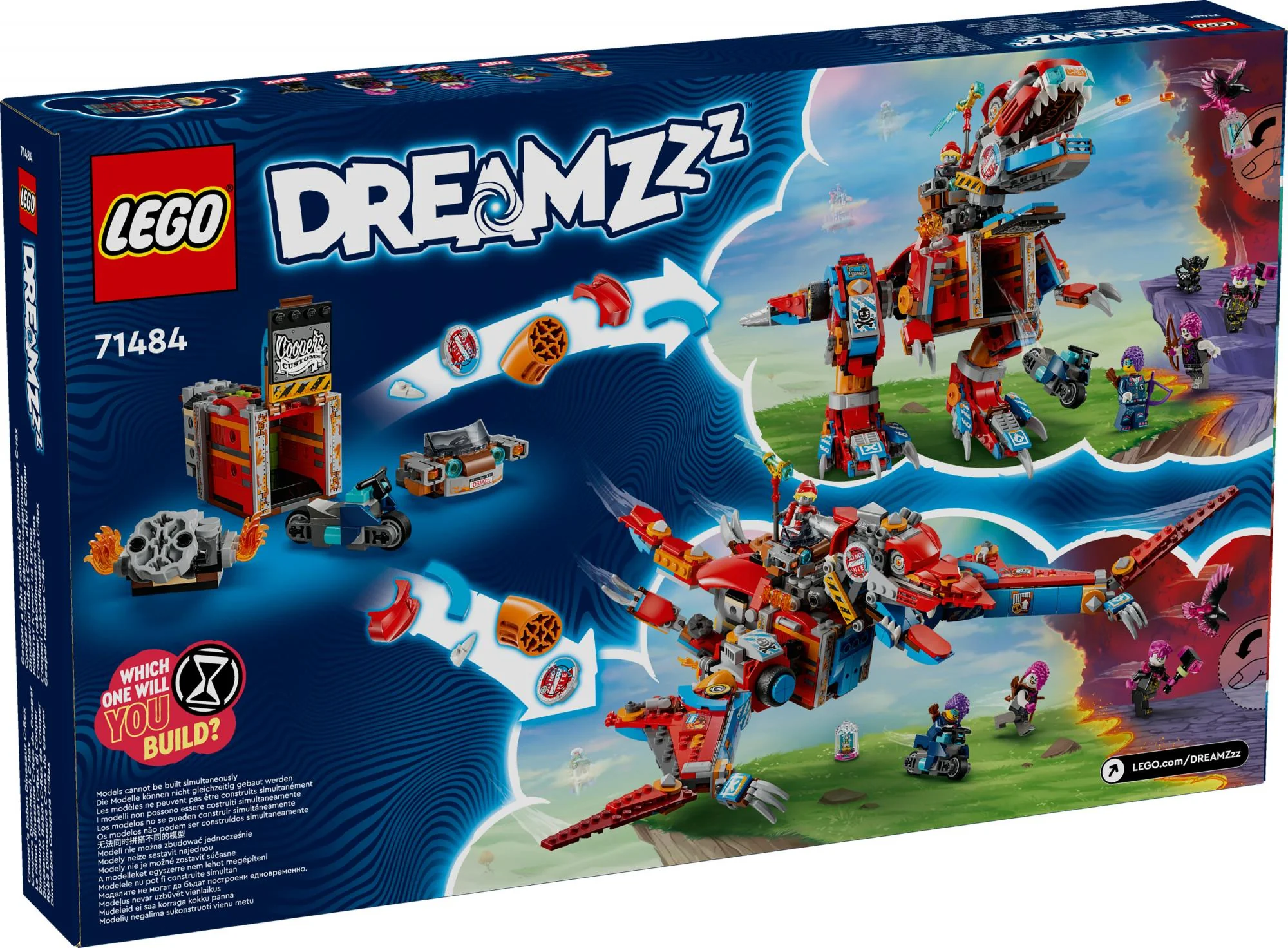 LEGO 71484 DREAMZzz Cooper's Dino-Mech C-Rex