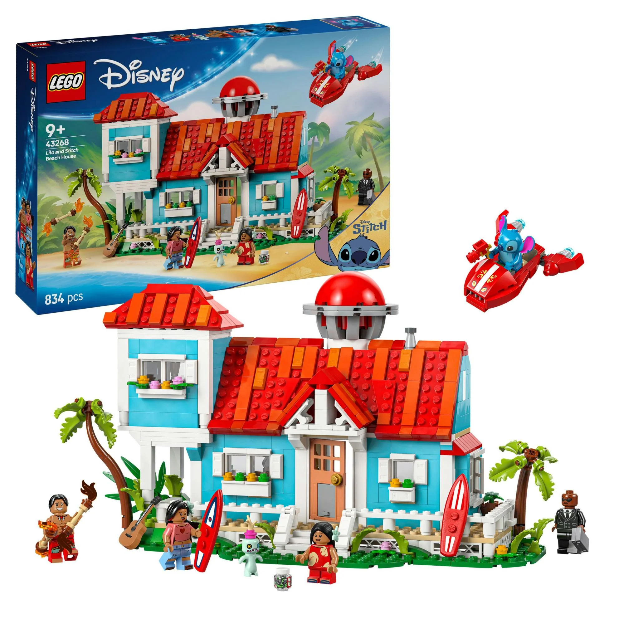 LEGO 43268 Disney Classic The Beach House from Lilo and Stitch