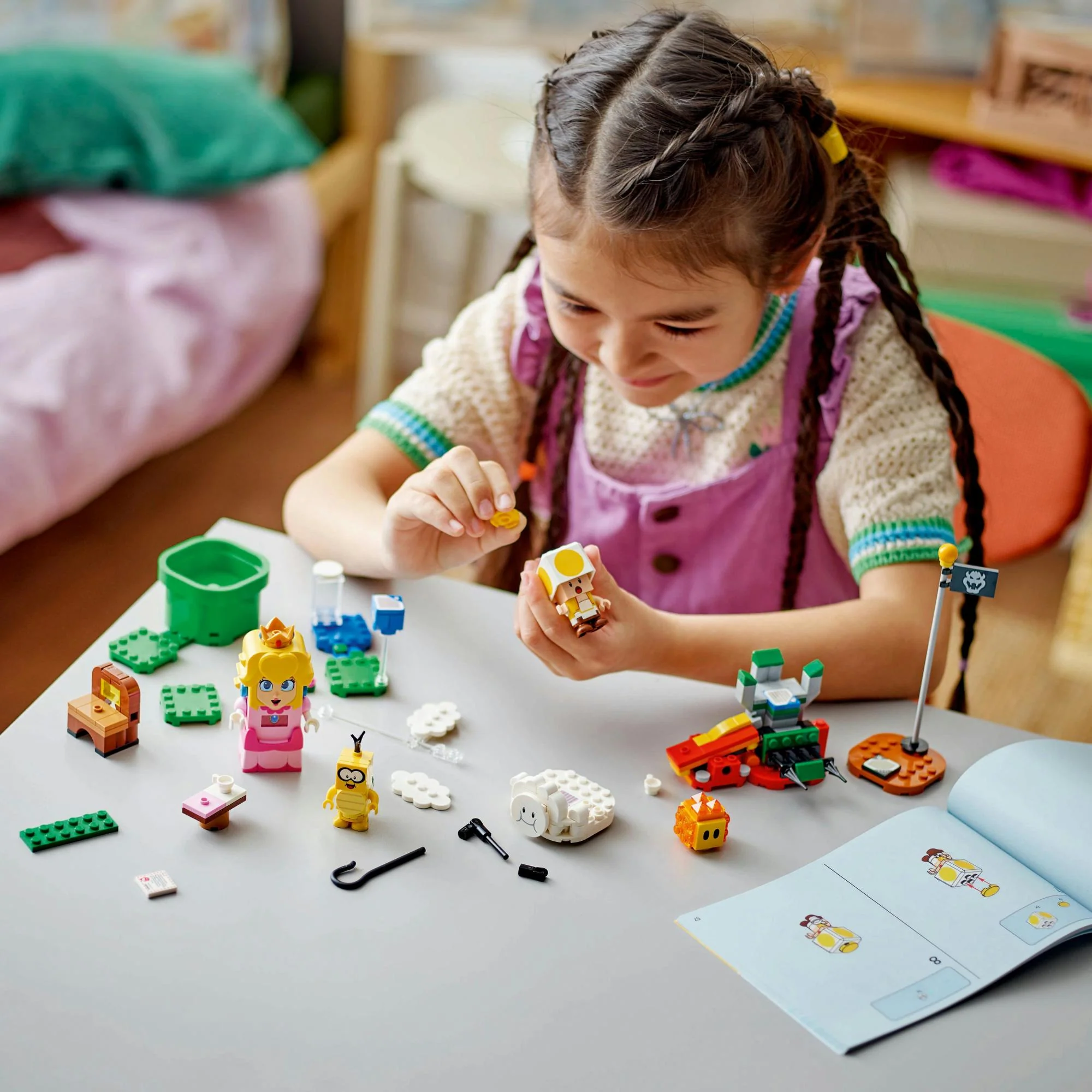 LEGO 71441 Super Mario Adventures with the interactive LEGO Peach