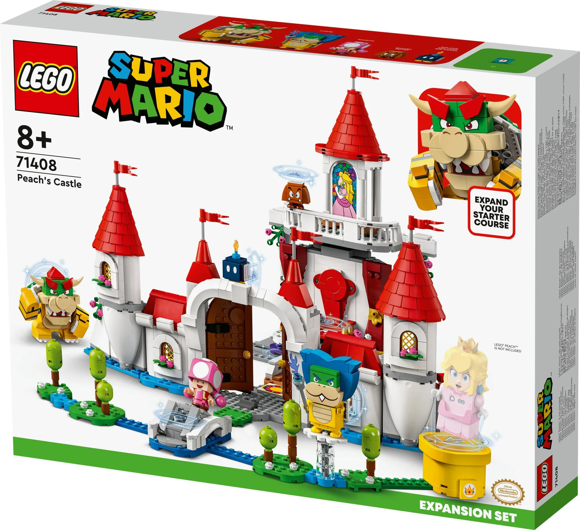LEGO Super Mario - Peach's Castle Expansion Set (71408)