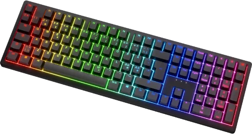 Ducky Zero - Classic - Cherry Red - RGB - Trådløs