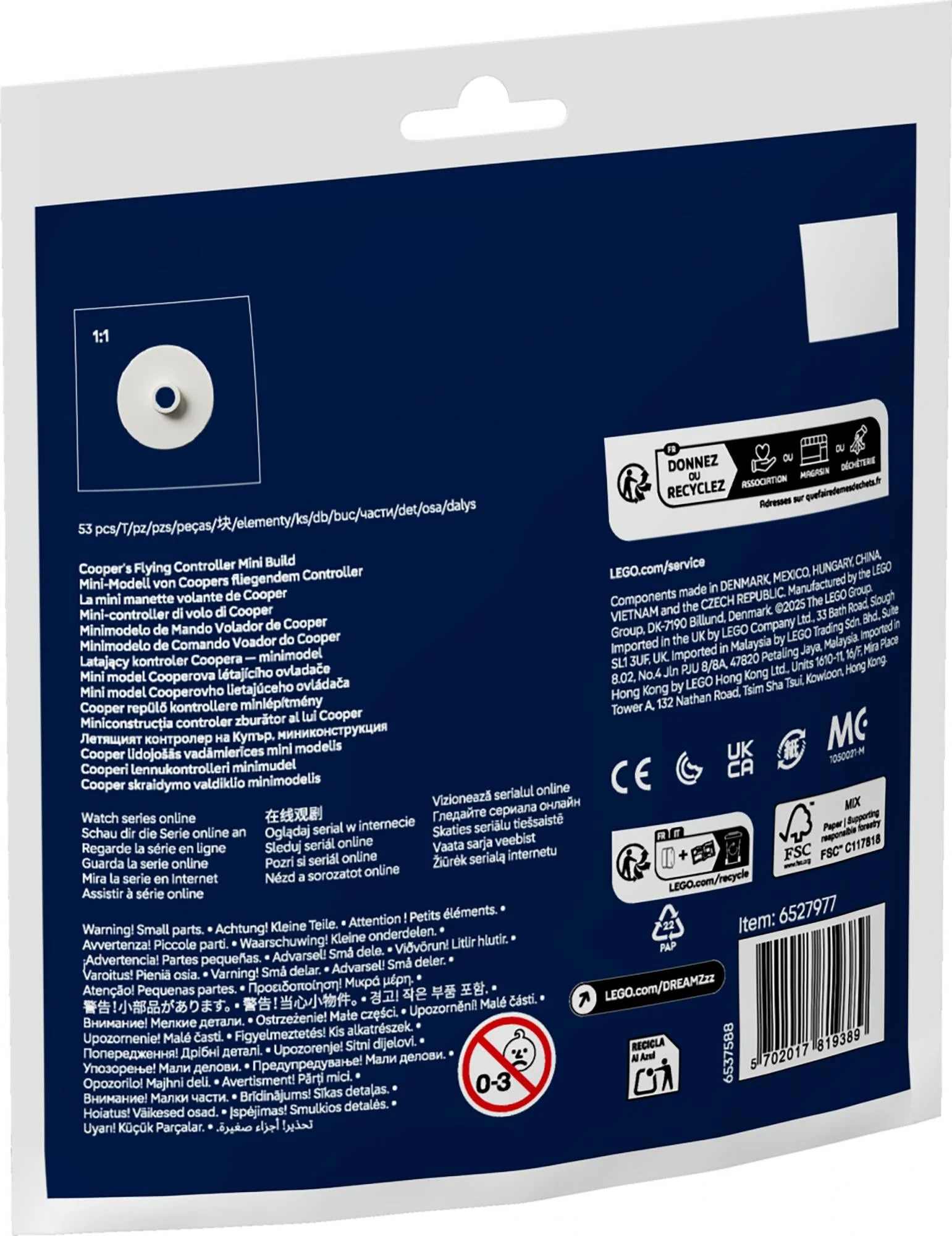 LEGO 30698 DREAMZzz Mini Model of Cooper's Flying Controller