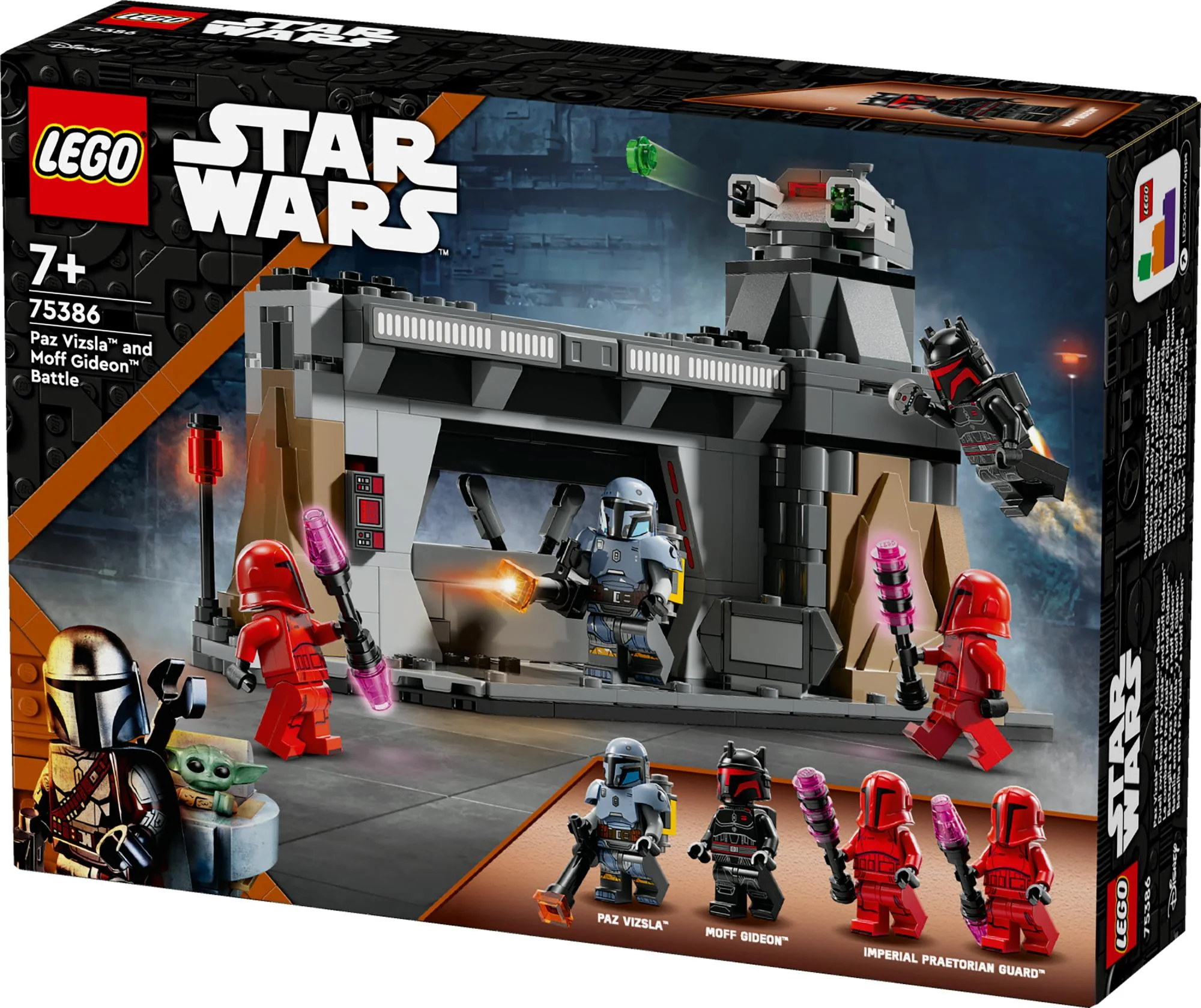 LEGO Star Wars - Paz Vizsla™ and Moff Gideon™ Battle (75386)