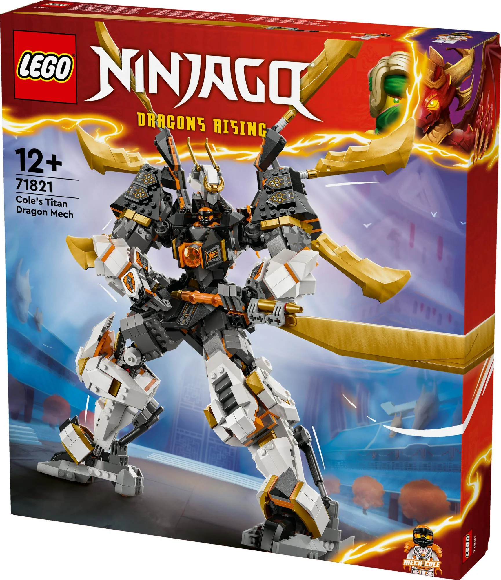 LEGO 71821 Ninjago Cole's Titan Dragon Mech