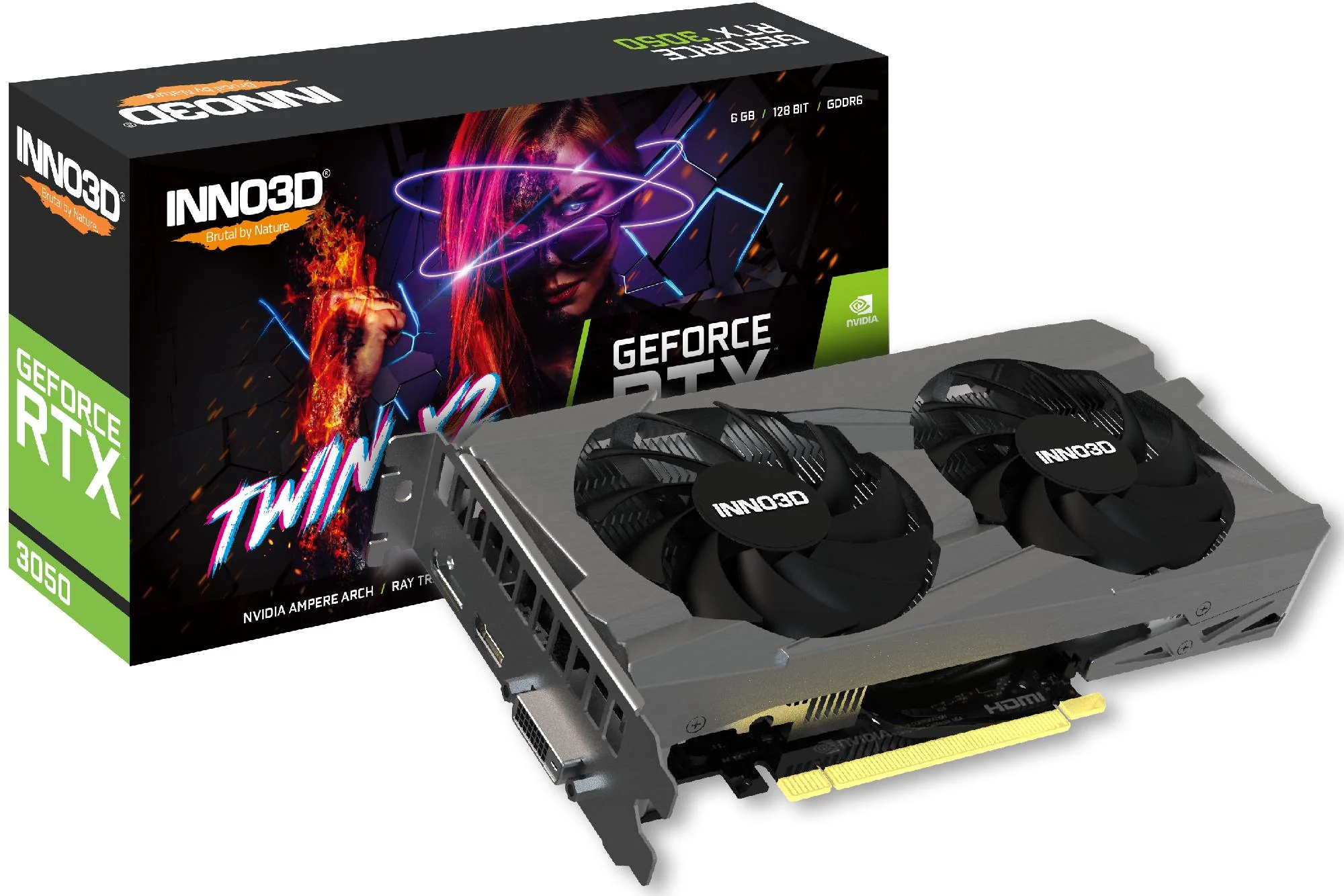 Inno3D RTX 3050 6GB Twin X2 GDDR6
