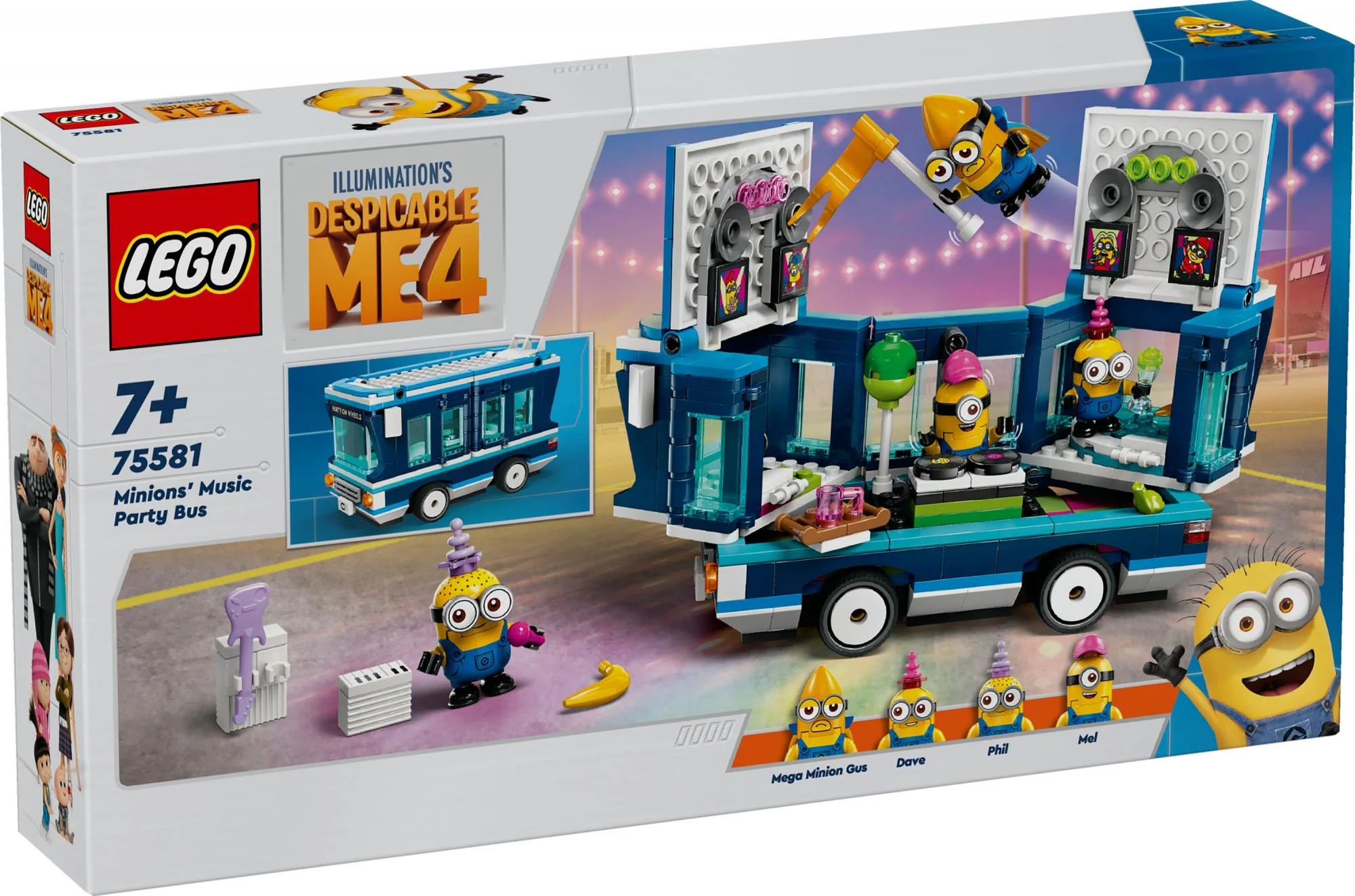 LEGO 75581 Minions and the Party Bus