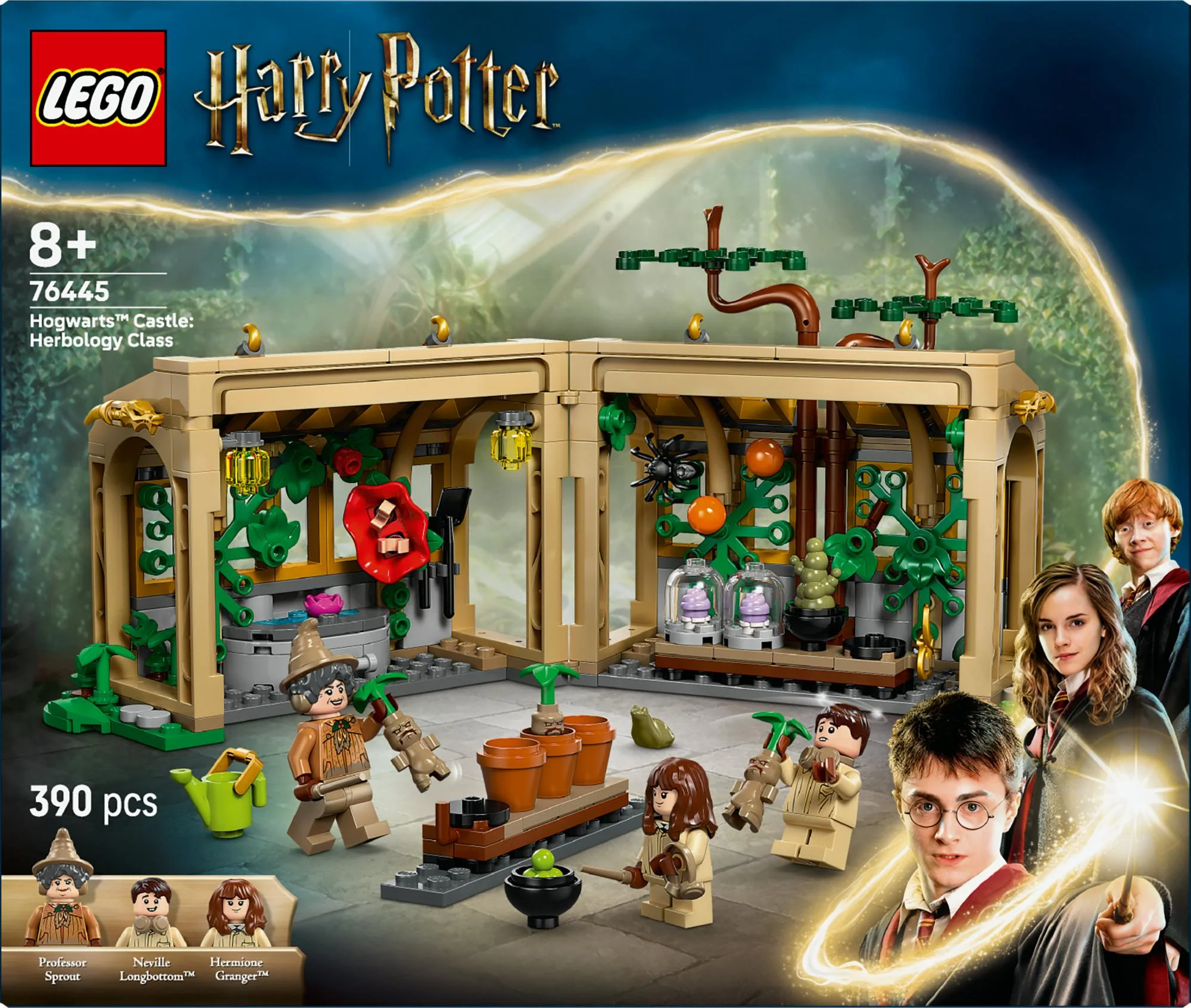 LEGO 76445 Harry Potter Hogwarts Castle: Herbology Class