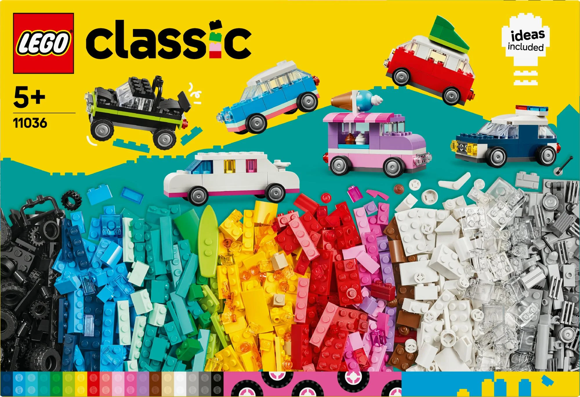 LEGO Classic - Kreative Køretøjer(11036)