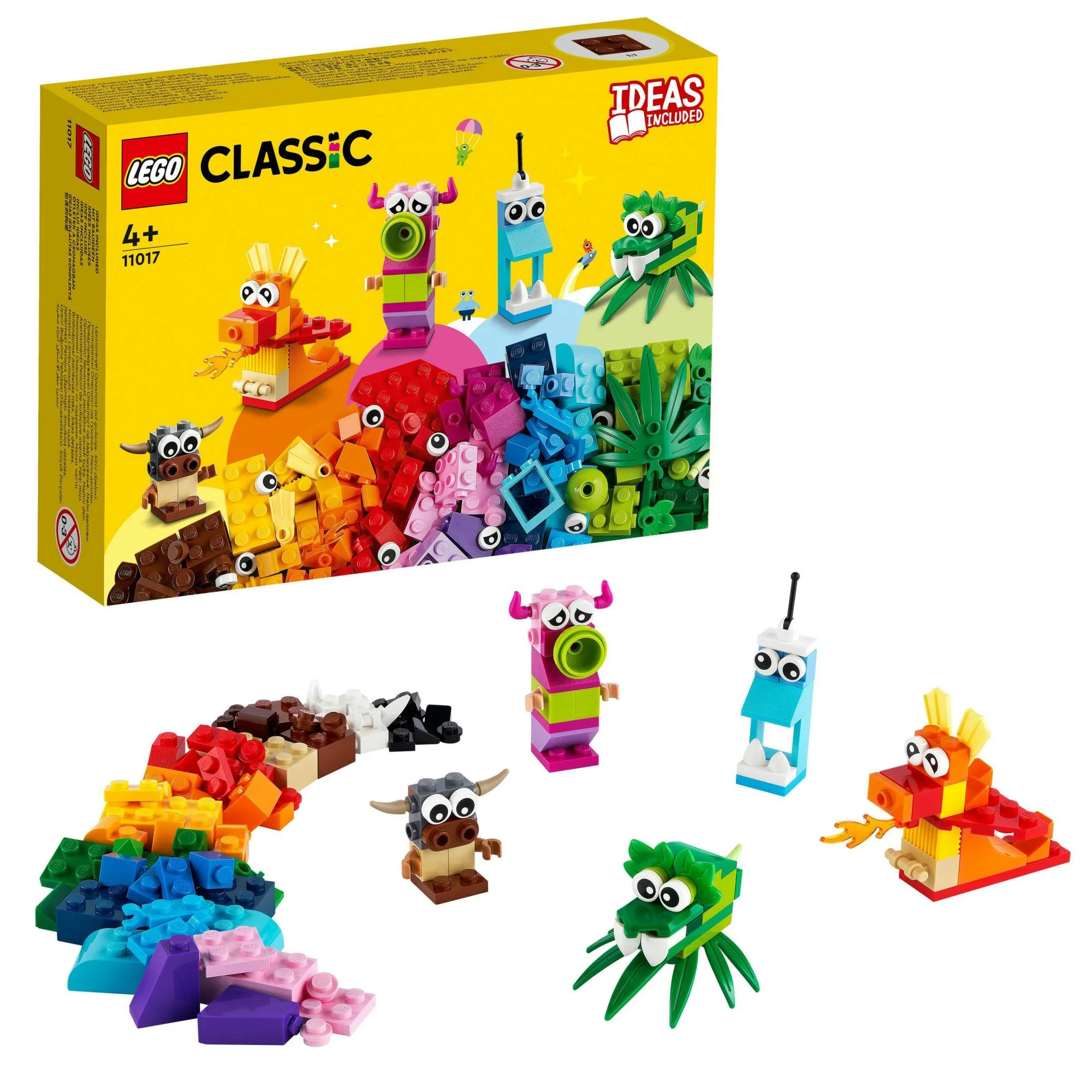 LEGO Classic - Kreativ Monstre (11017)