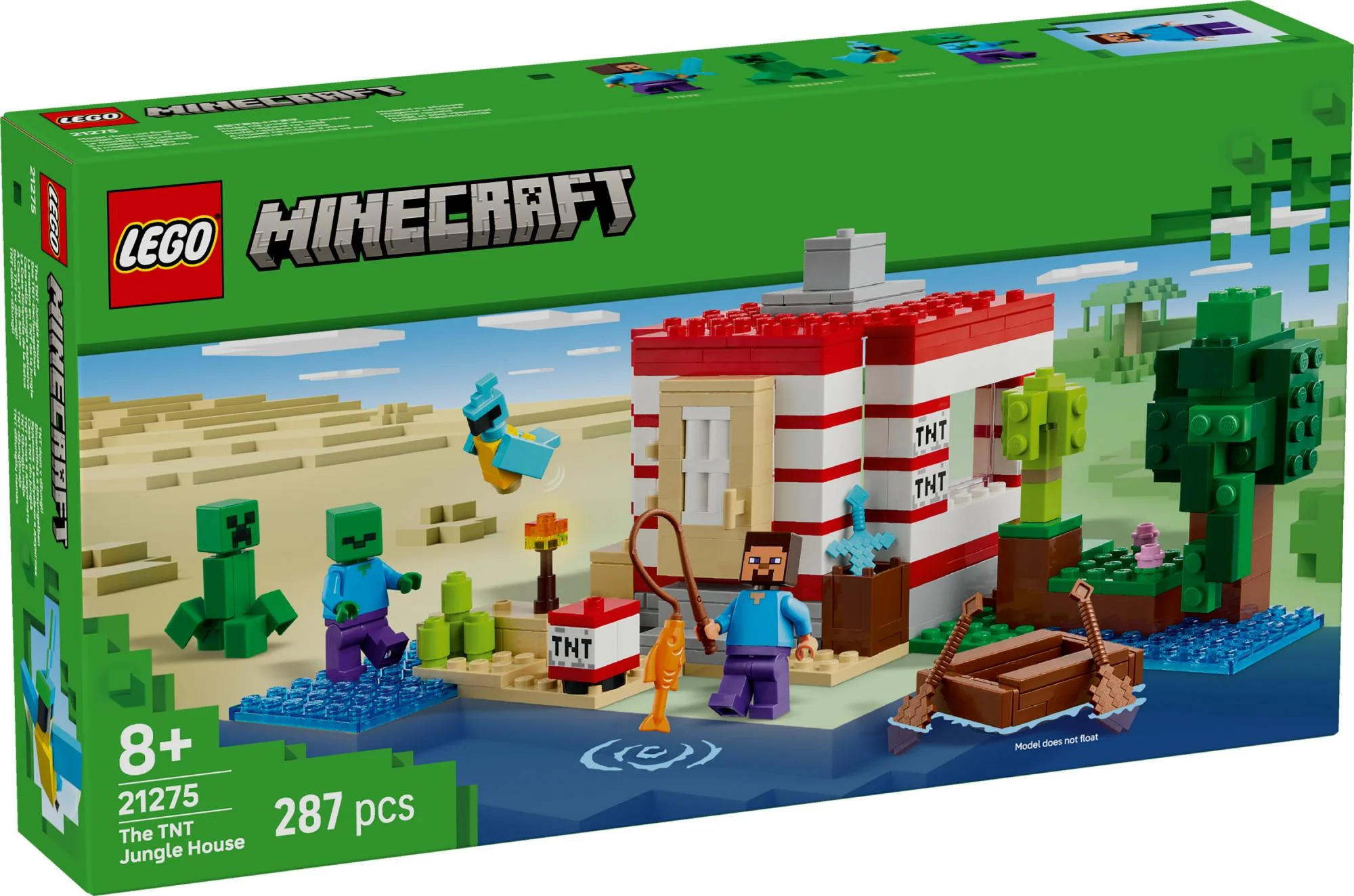 LEGO - Minecraft - The TNT Jungle House (21275)