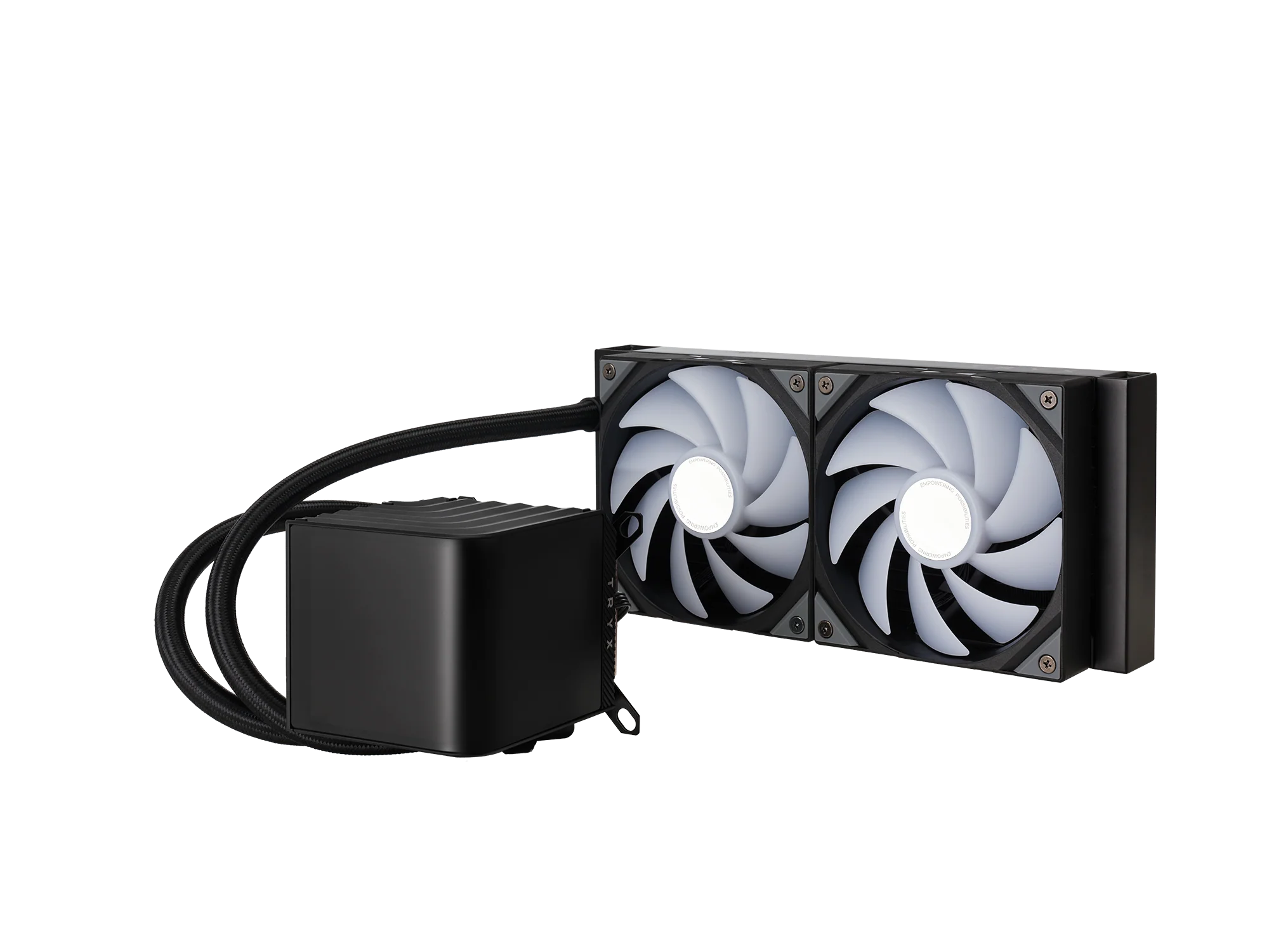 TRYX PANORAMA 240mm AIO Liquid Cooler ARGB Sort