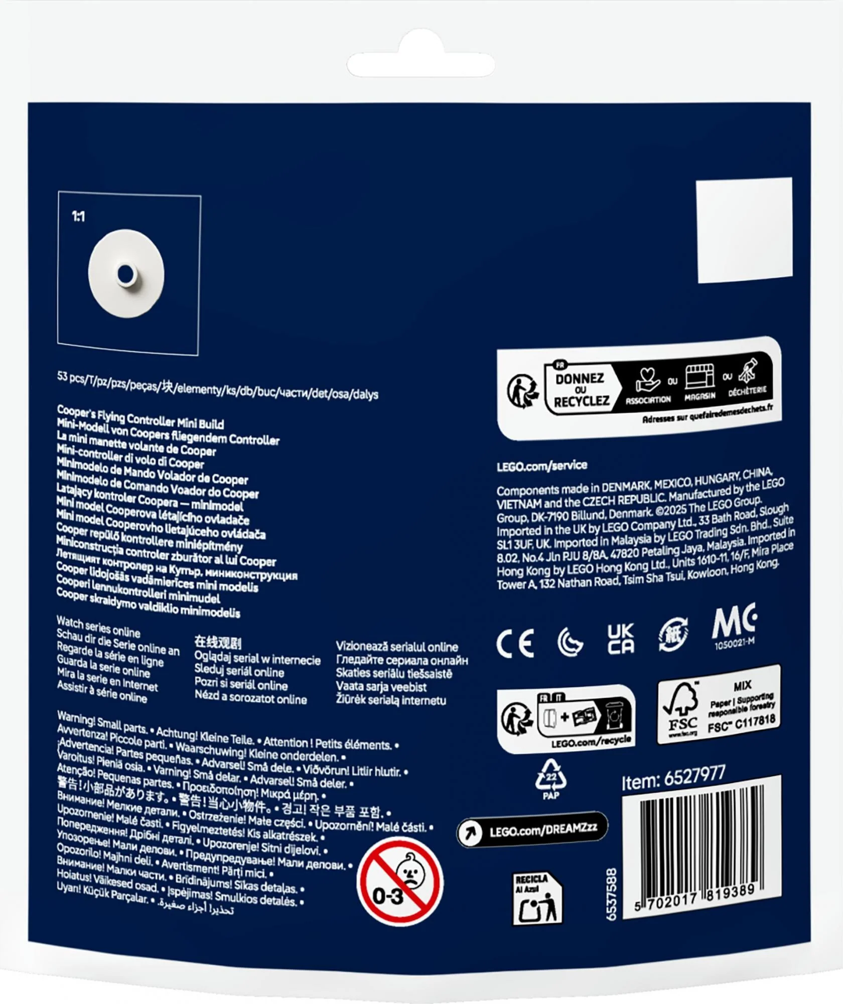 LEGO 30698 DREAMZzz Mini Model of Cooper's Flying Controller