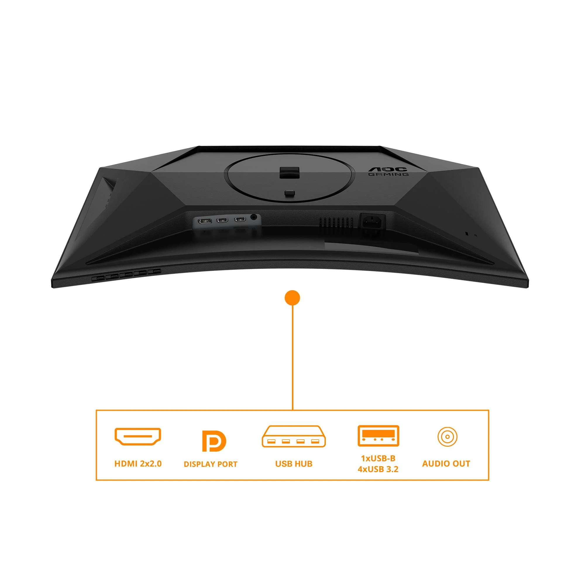 AOC Gaming C27G4ZXU 27 FHD Curved Skærm - 280Hz