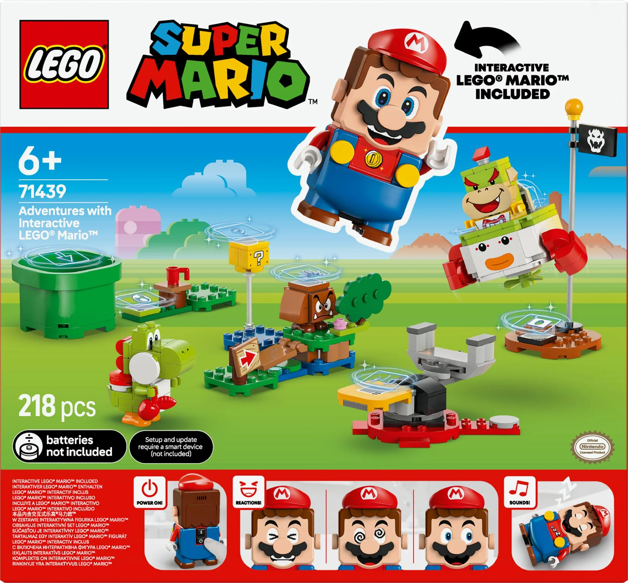 LEGO 71439 Super Mario Adventures with Interactive LEGO Mario
