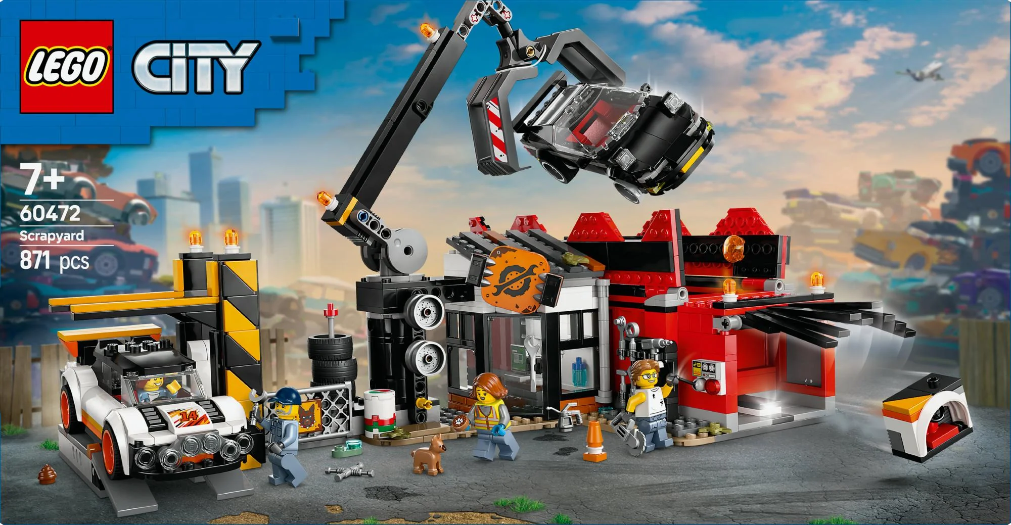 LEGO 60472 City Junkyard with Cars